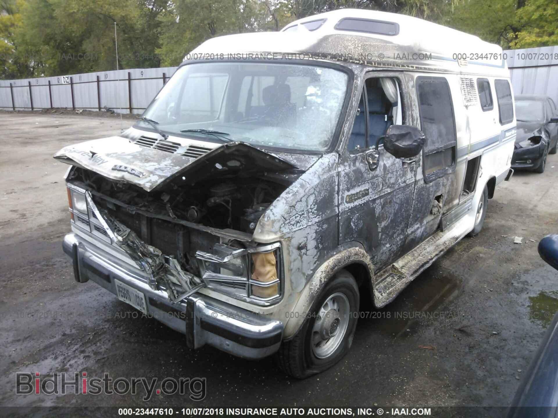 1992 DODGE RAM VAN - VIN: 2B6HB21Y7NK112902 - Фото 2