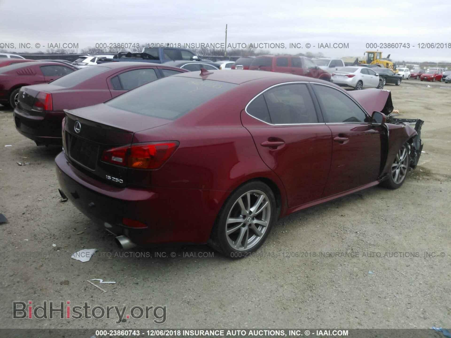 2008 LEXUS IS - VIN: JTHBK262885077249 - Photo 4