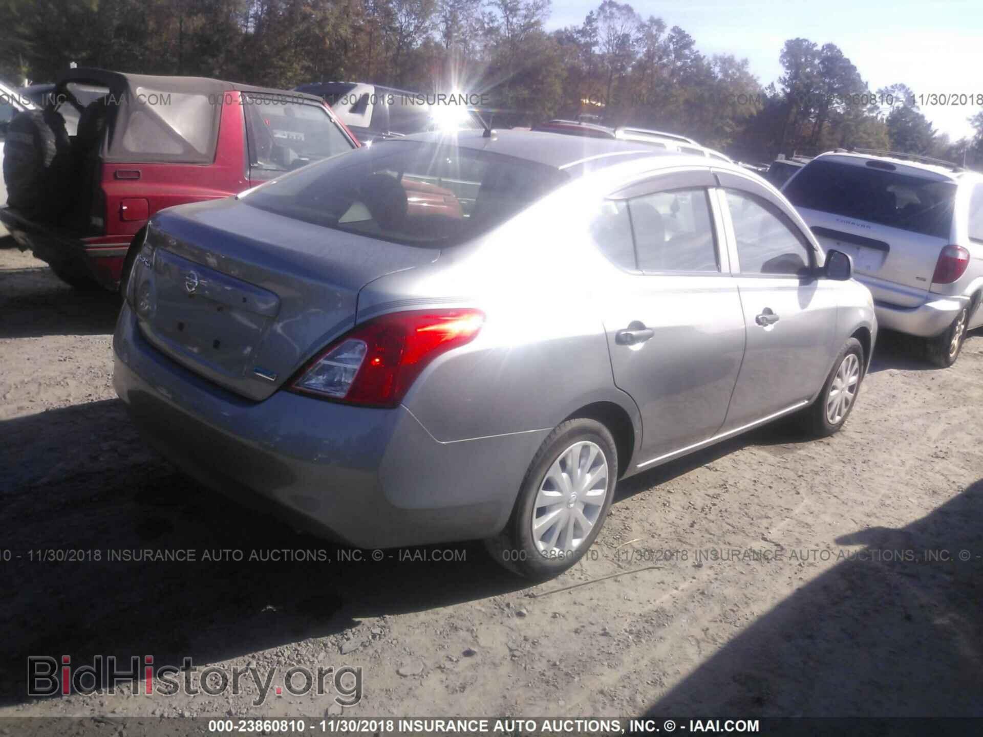 2012 Nissan Versa - VIN: 3N1CN7AP2CL821310 - Фото 4