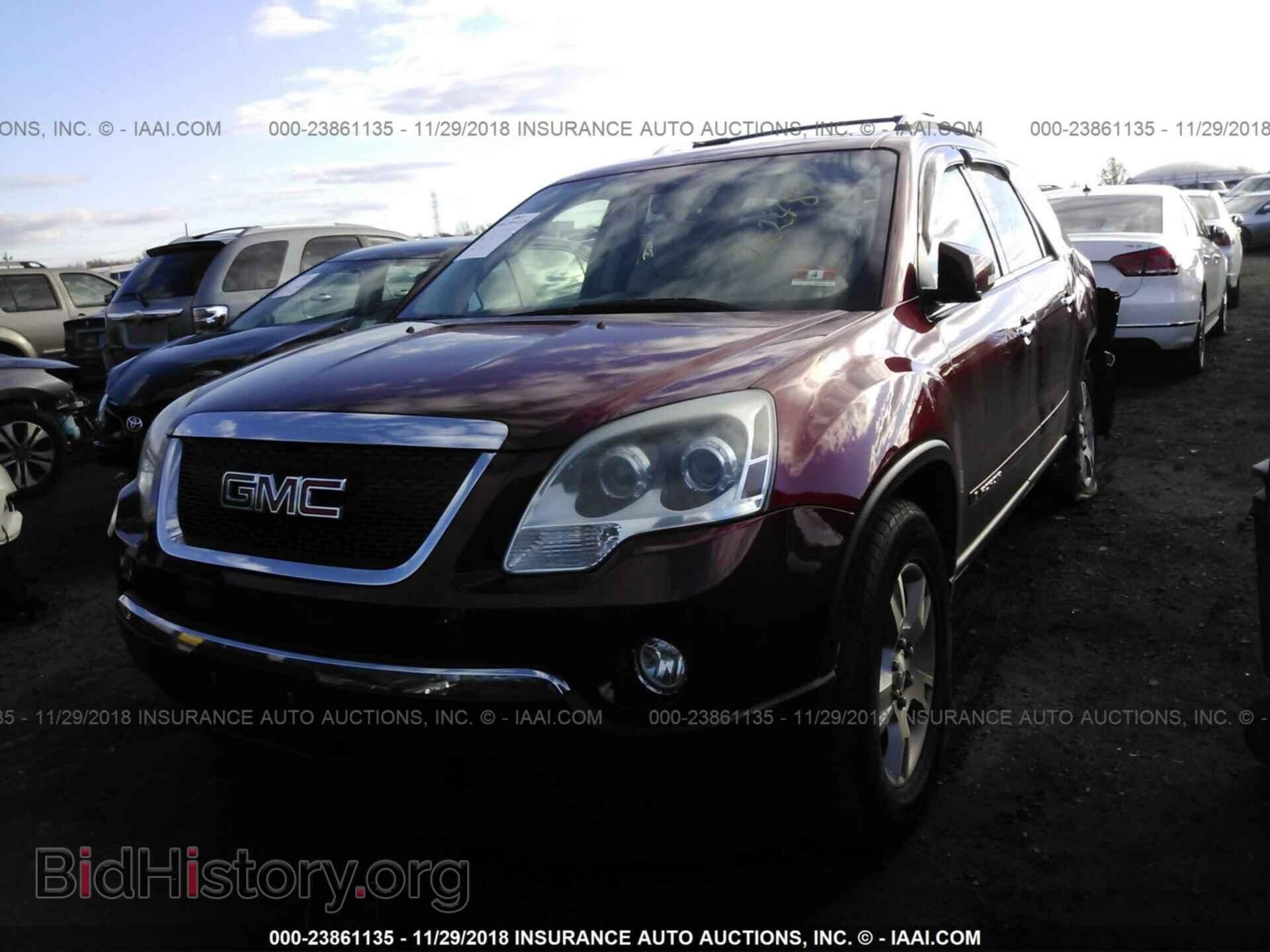 2008 GMC ACADIA - VIN: 1GKEV337X8J222489 - Фото 2