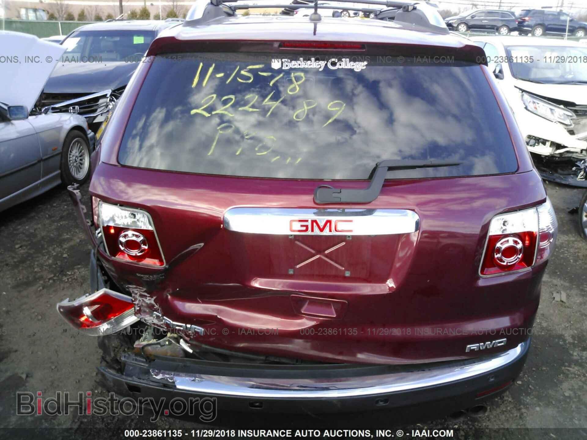 2008 GMC ACADIA - VIN: 1GKEV337X8J222489 - Фото 6