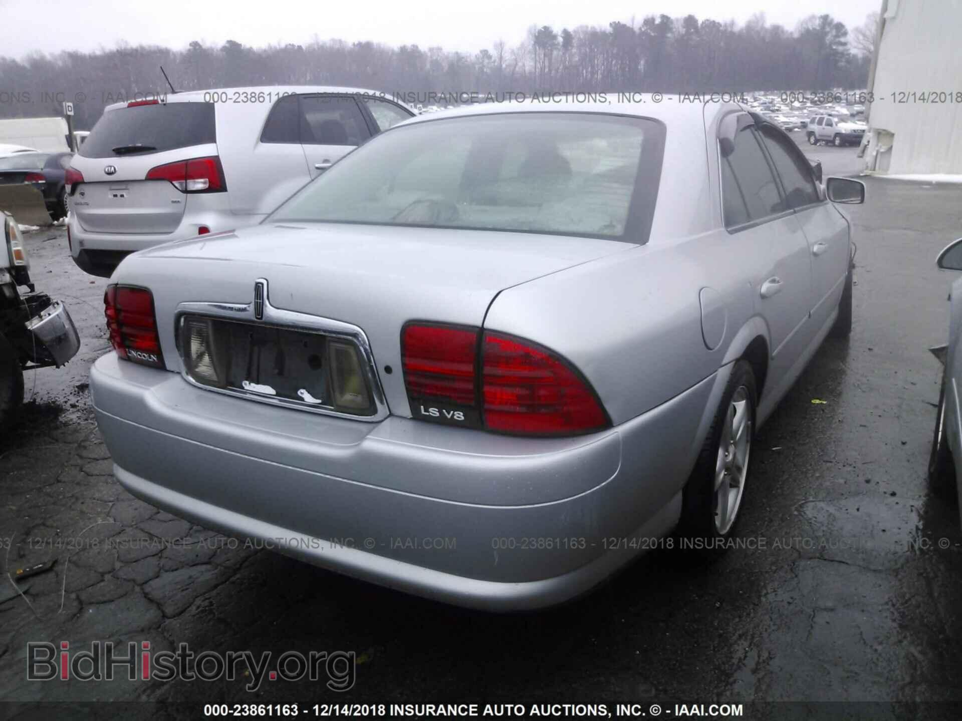 2001 LINCOLN LS - VIN: 1LNHM87A81Y639312 - Фото 4