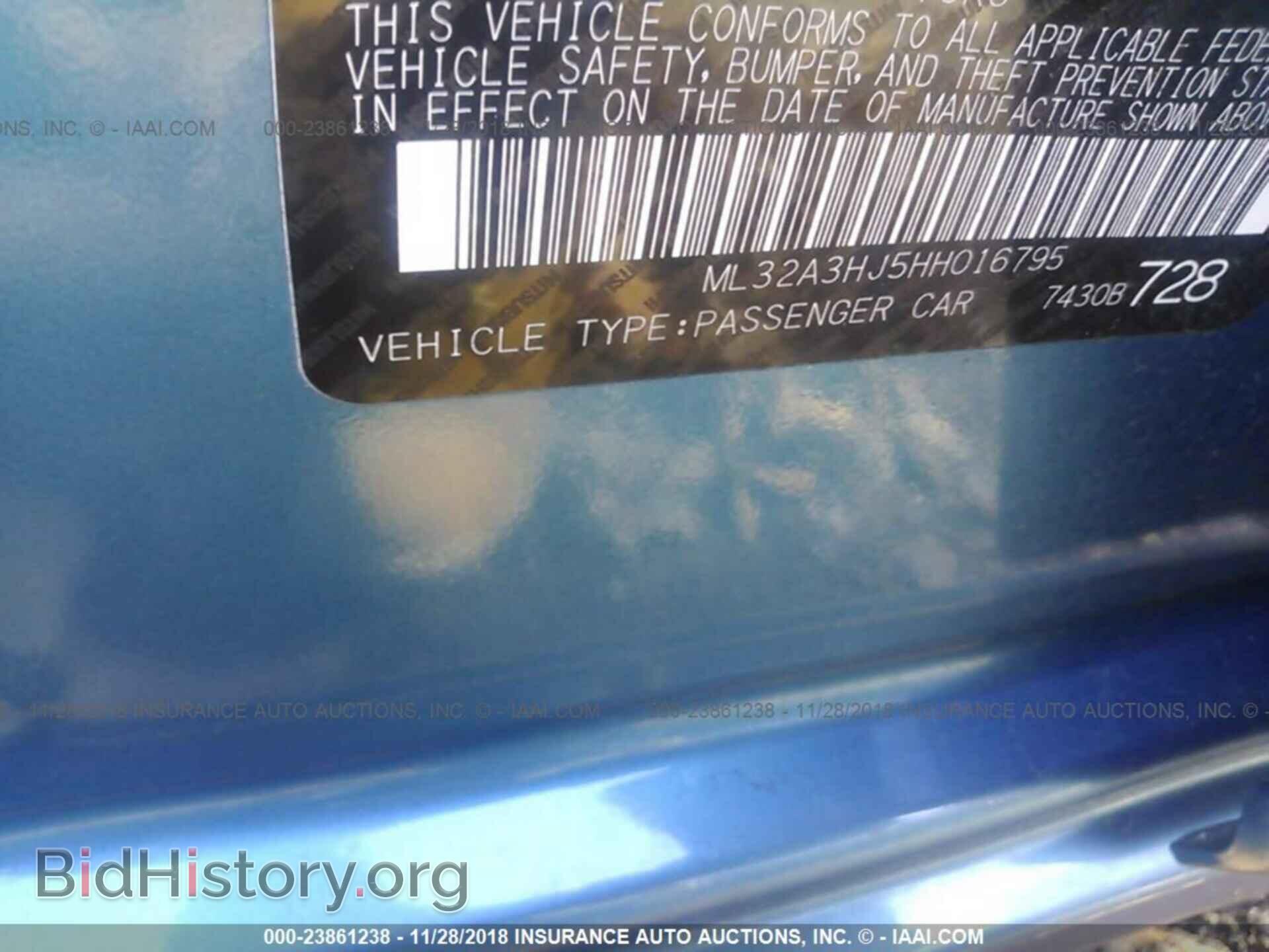 2017 Mitsubishi Mirage - VIN: ML32A3HJ5HH016795 - Фото 9