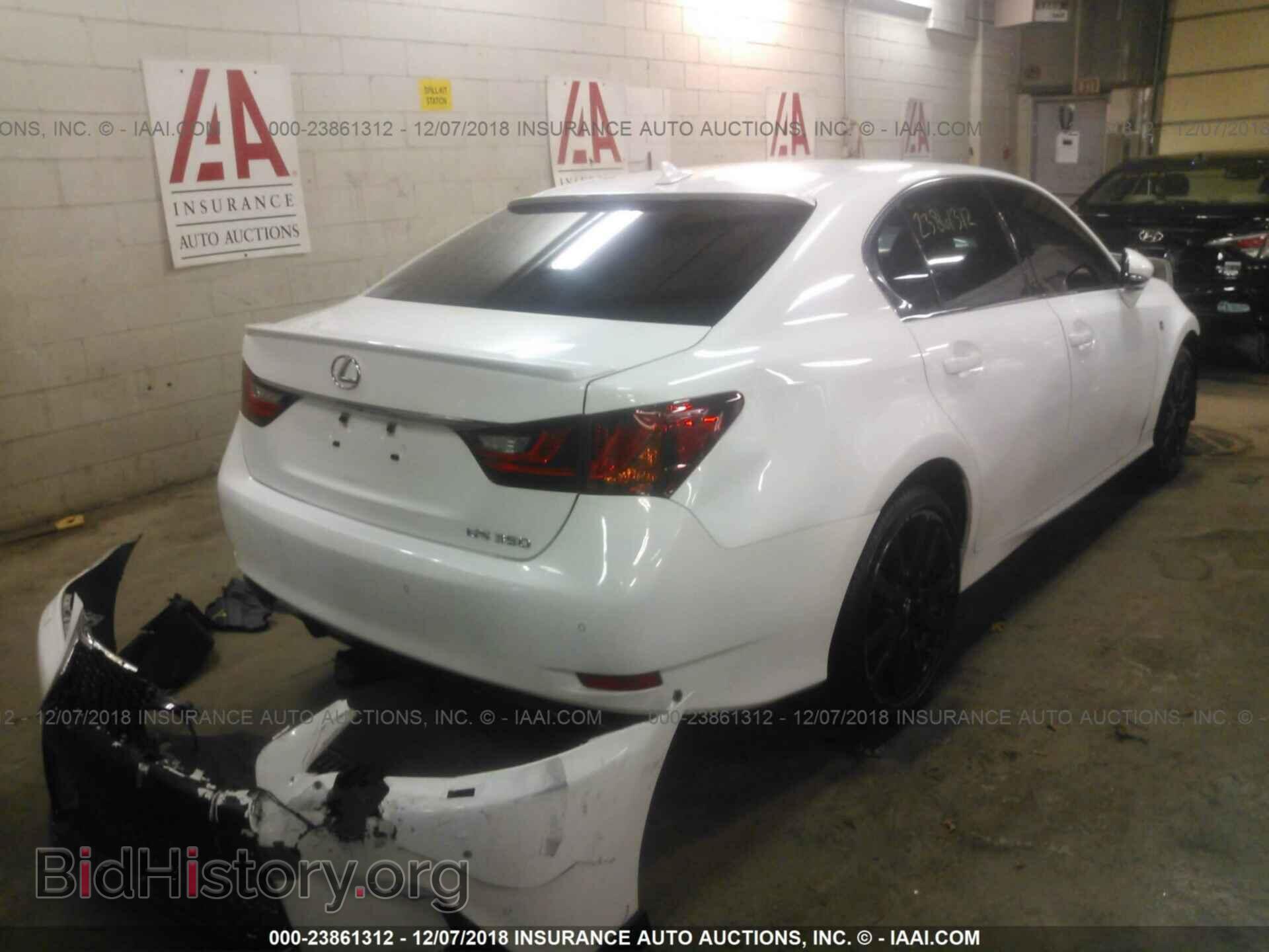 2014 LEXUS GS - VIN: JTHCE1BL8E5021702 - Фото 4
