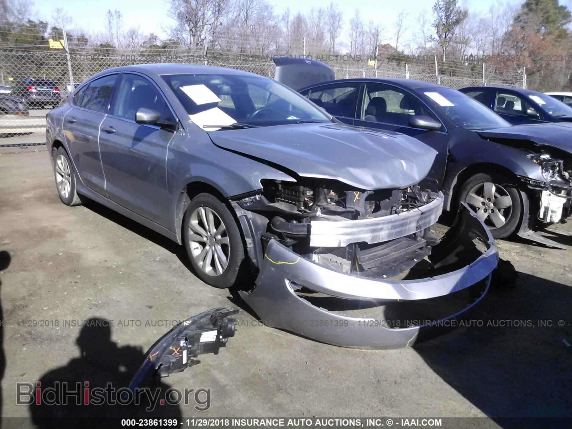 Фотография 1C3CCCAB6GN131540 - CHRYSLER 200 2016