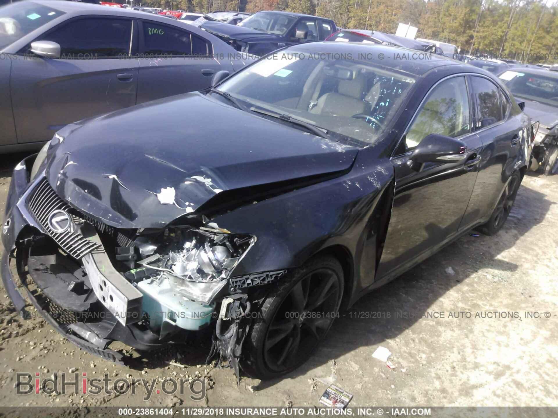 2009 LEXUS IS - VIN: JTHBK262095105398 - Фото 2