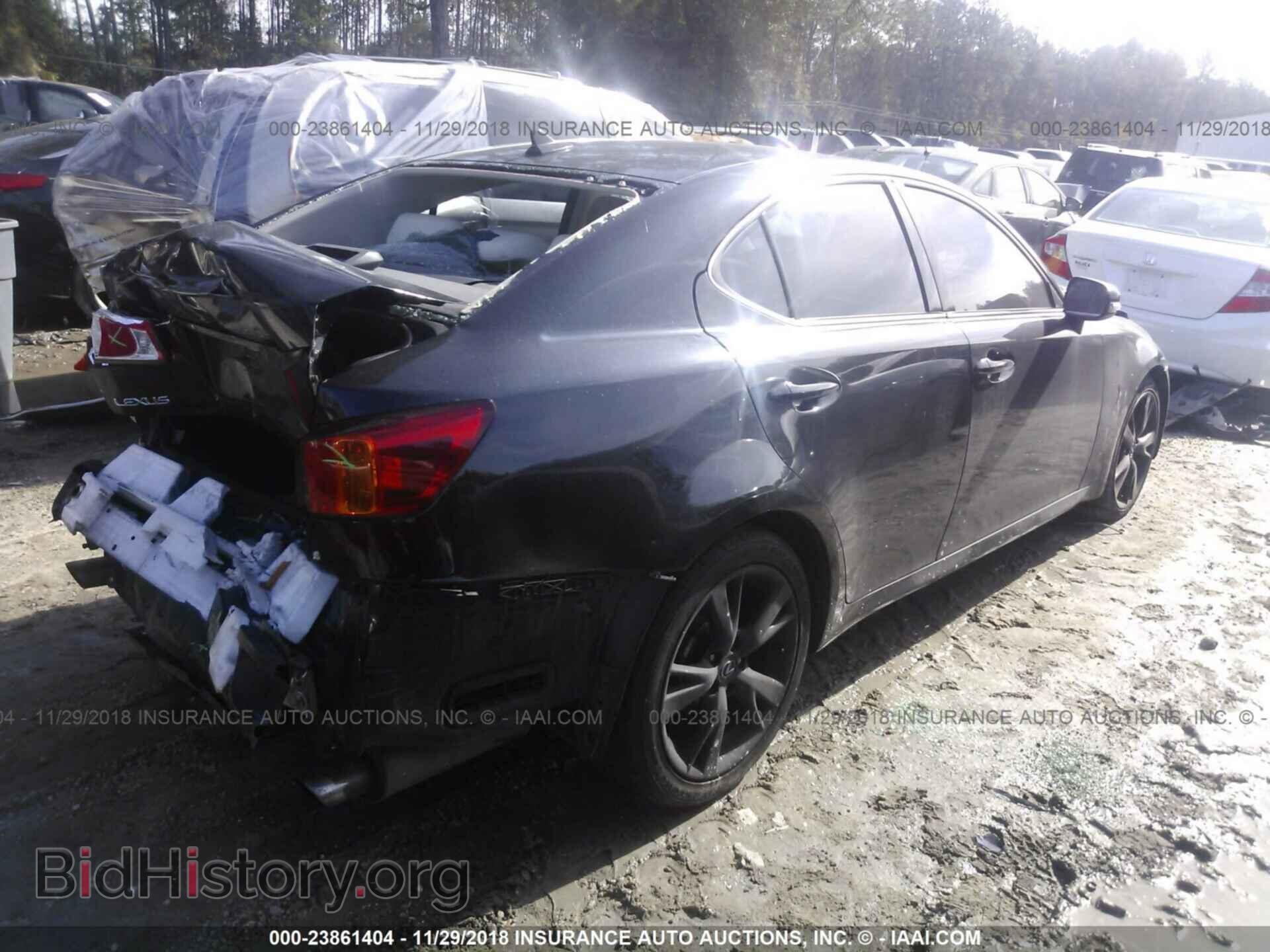 2009 LEXUS IS - VIN: JTHBK262095105398 - Фото 4