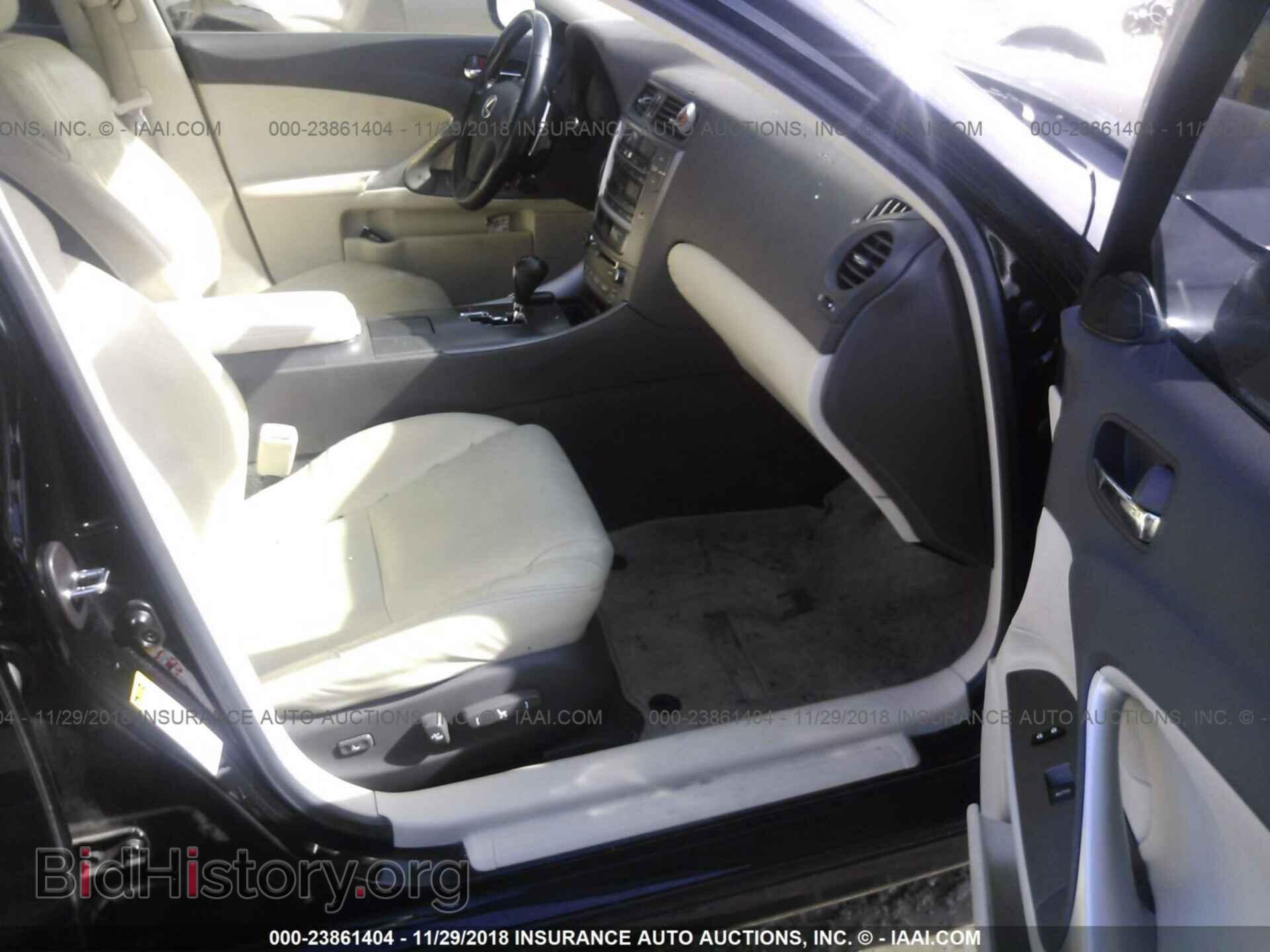 2009 LEXUS IS - VIN: JTHBK262095105398 - Фото 5