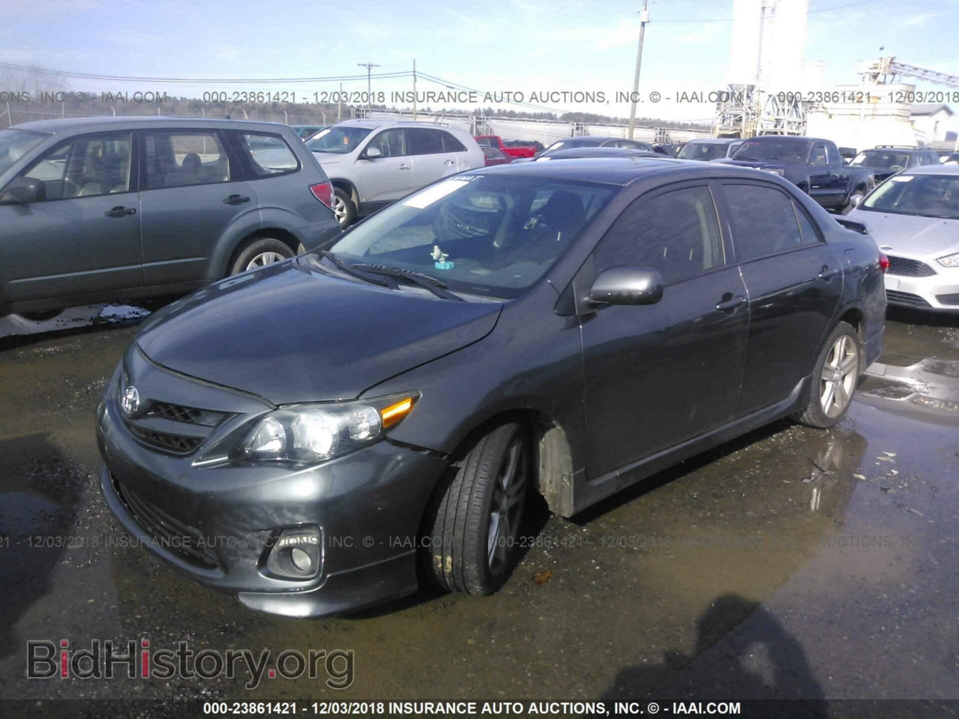 2013 TOYOTA COROLLA - VIN: 2T1BU4EE9DC963158 - Фото 2
