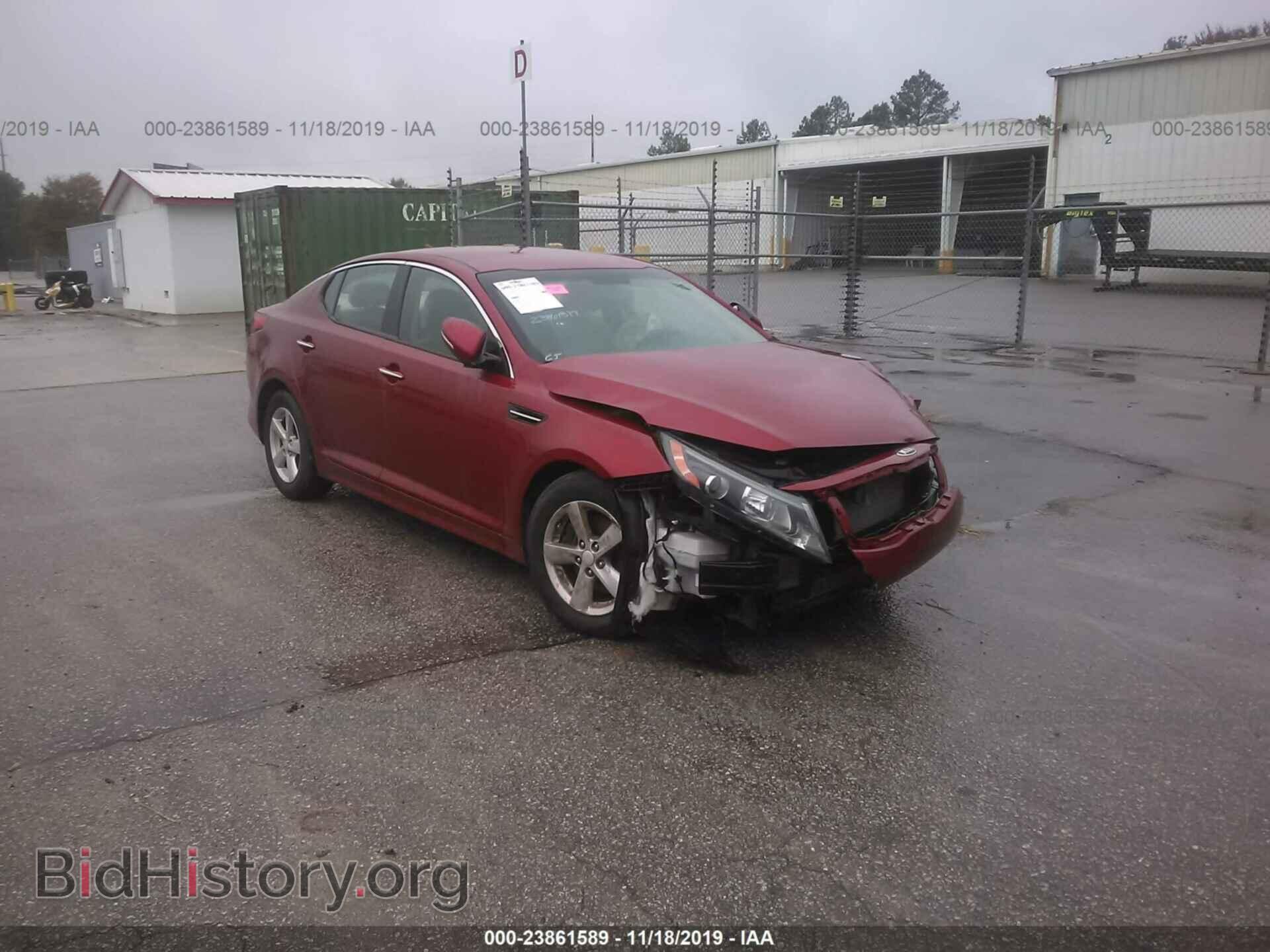 Фотография 5XXGM4A74EG269341 - KIA OPTIMA 2014