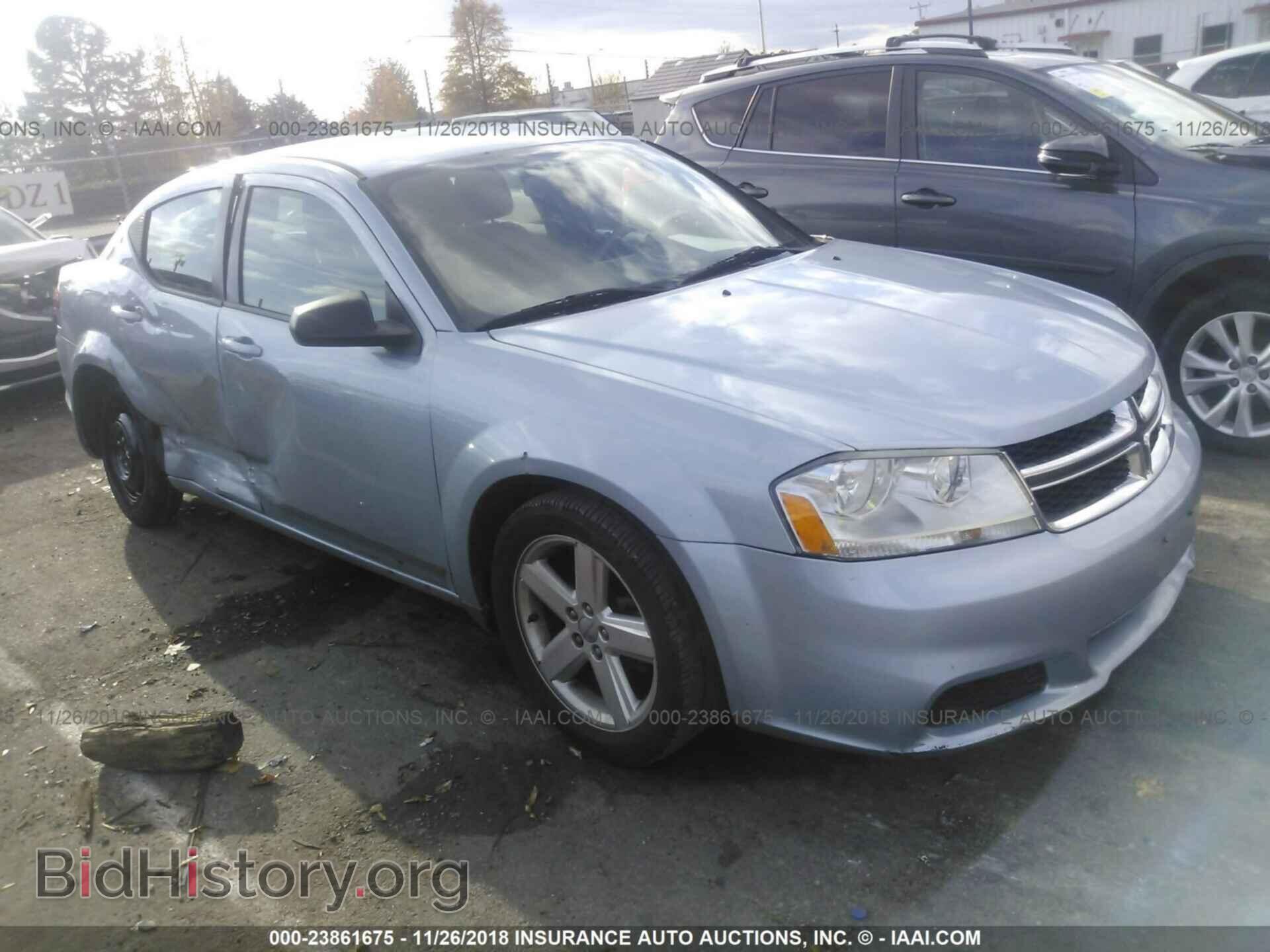 Фотография 1C3CDZAB7DN562965 - DODGE AVENGER 2013