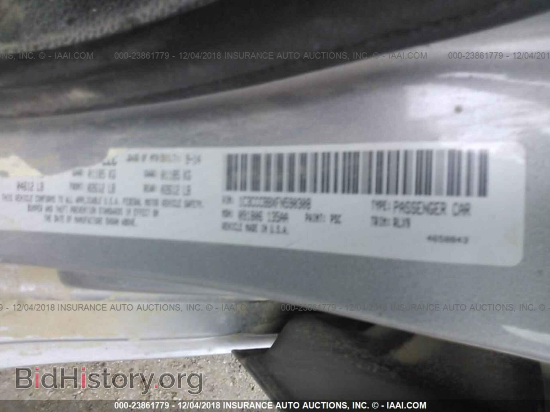 2015 CHRYSLER 200 - VIN: 1C3CCCBBXFN590308 - Фото 9