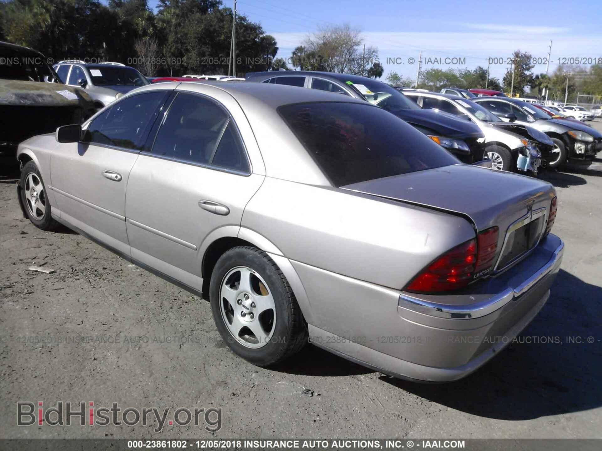 2000 LINCOLN LS - VIN: 1LNHM86S5YY772128 - Фото 3