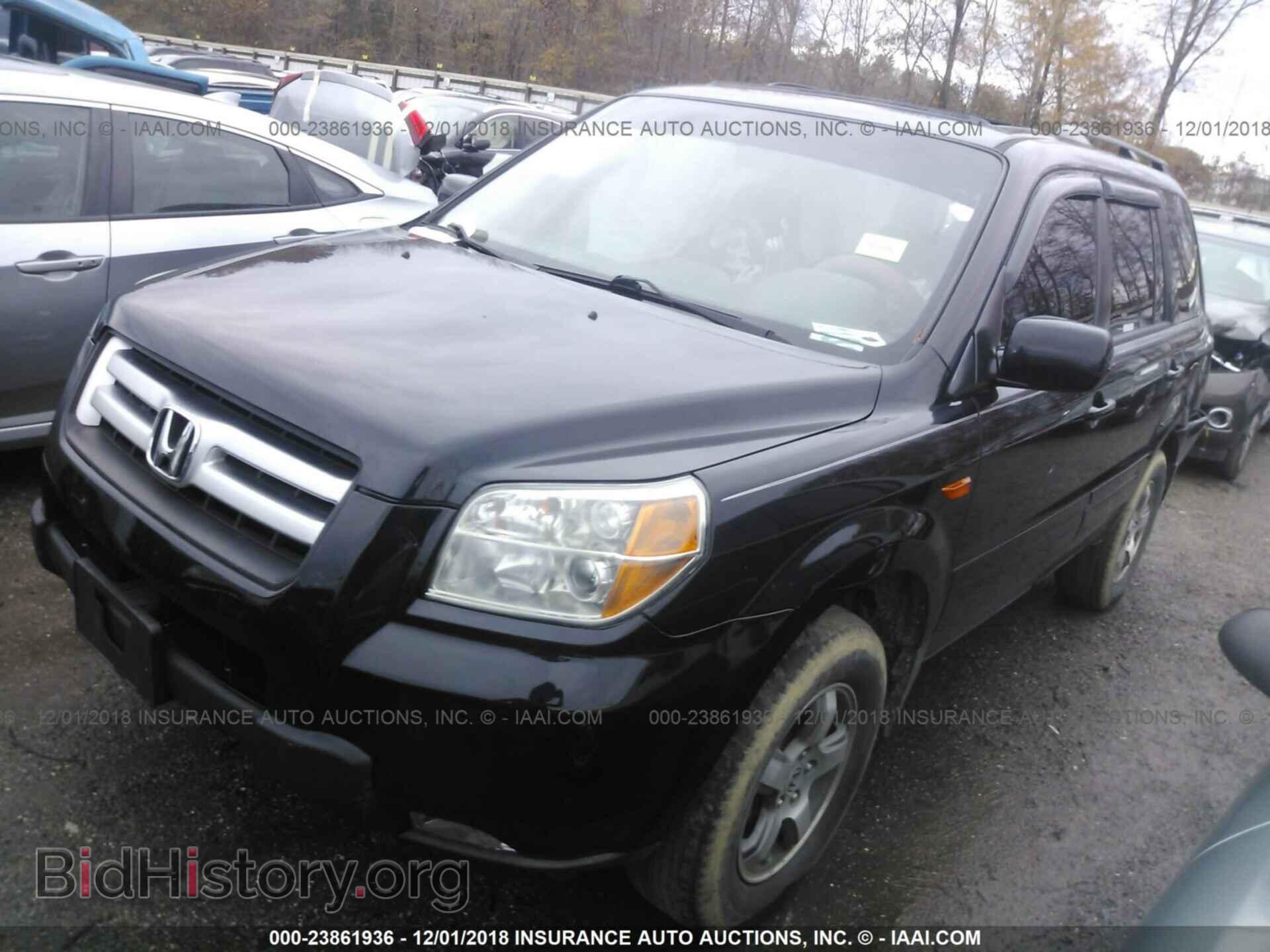 2006 HONDA PILOT - VIN: 5FNYF18486B011093 - Фото 2