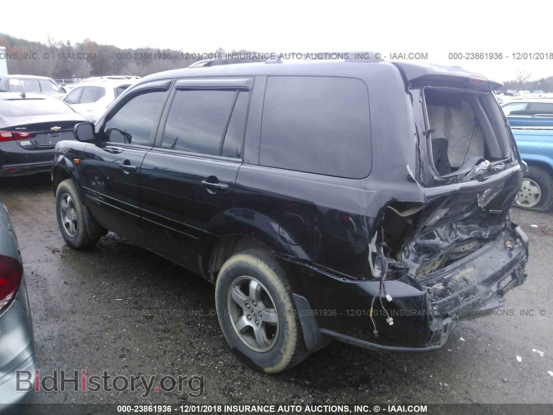 2006 HONDA PILOT - VIN: 5FNYF18486B011093 - Фото 3