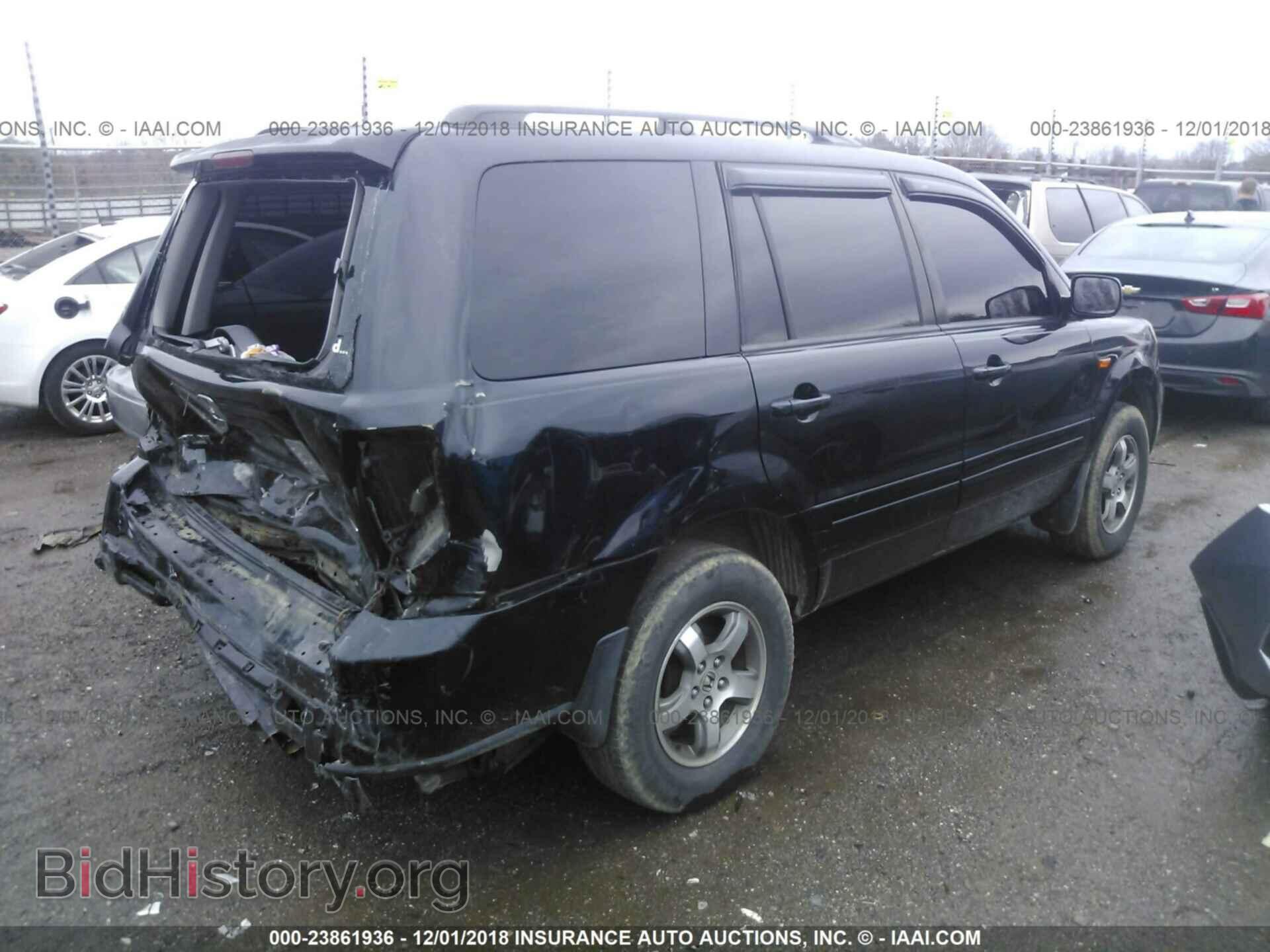 2006 HONDA PILOT - VIN: 5FNYF18486B011093 - Фото 4