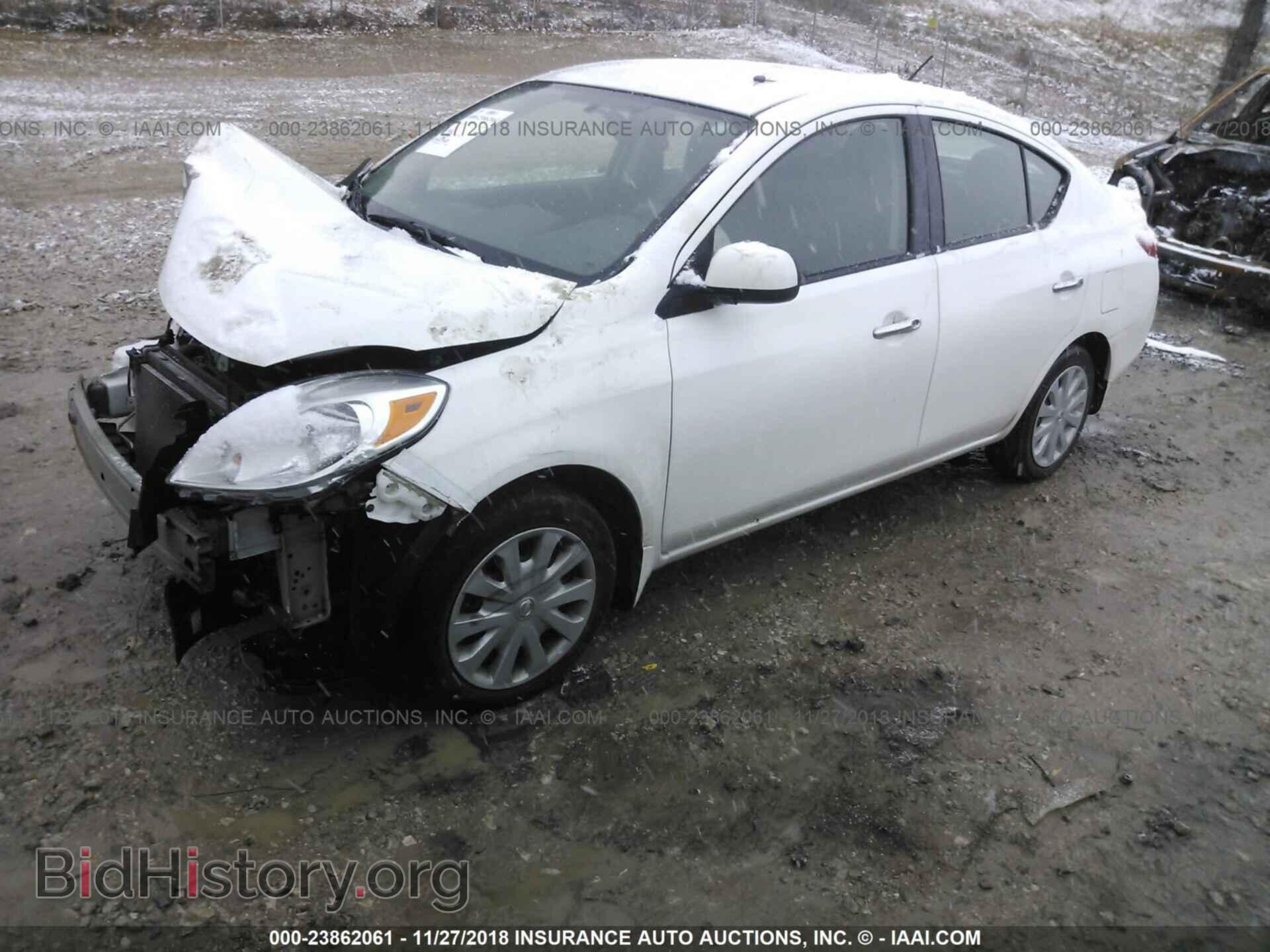 2014 NISSAN VERSA - VIN: 3N1CN7AP7EL820317 - Фото 2