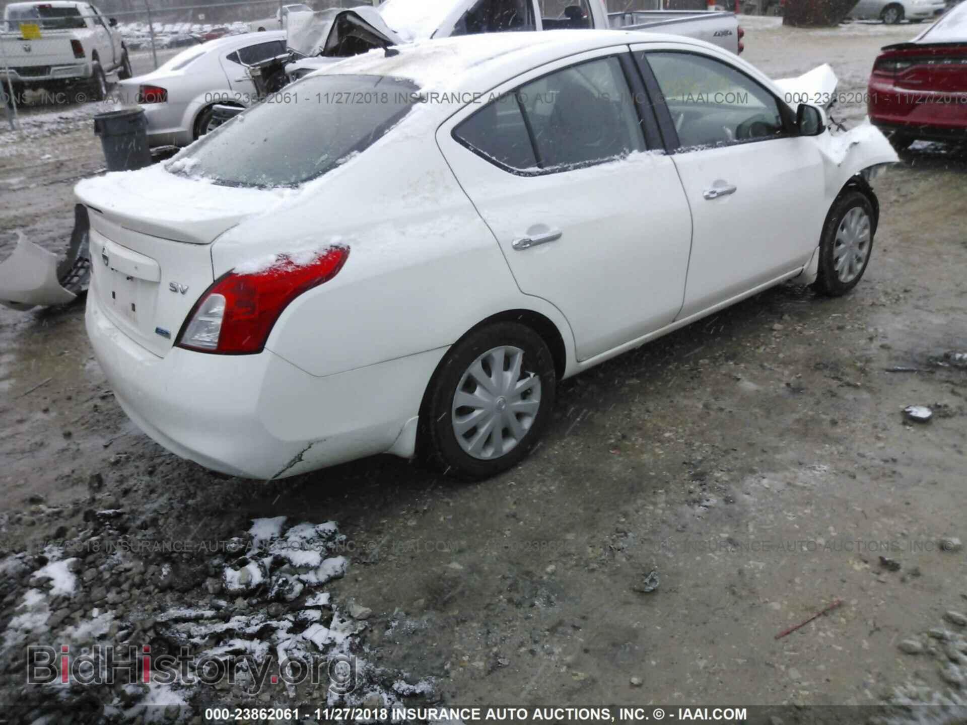 2014 NISSAN VERSA - VIN: 3N1CN7AP7EL820317 - Фото 4