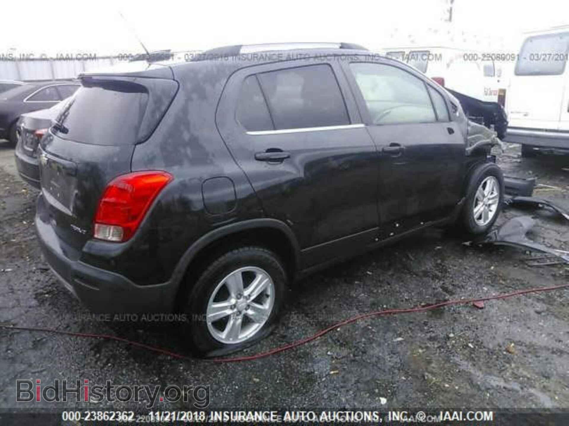2015 CHEVROLET TRAX - VIN: 3GNCJLSB8FL252740 - Фото 4