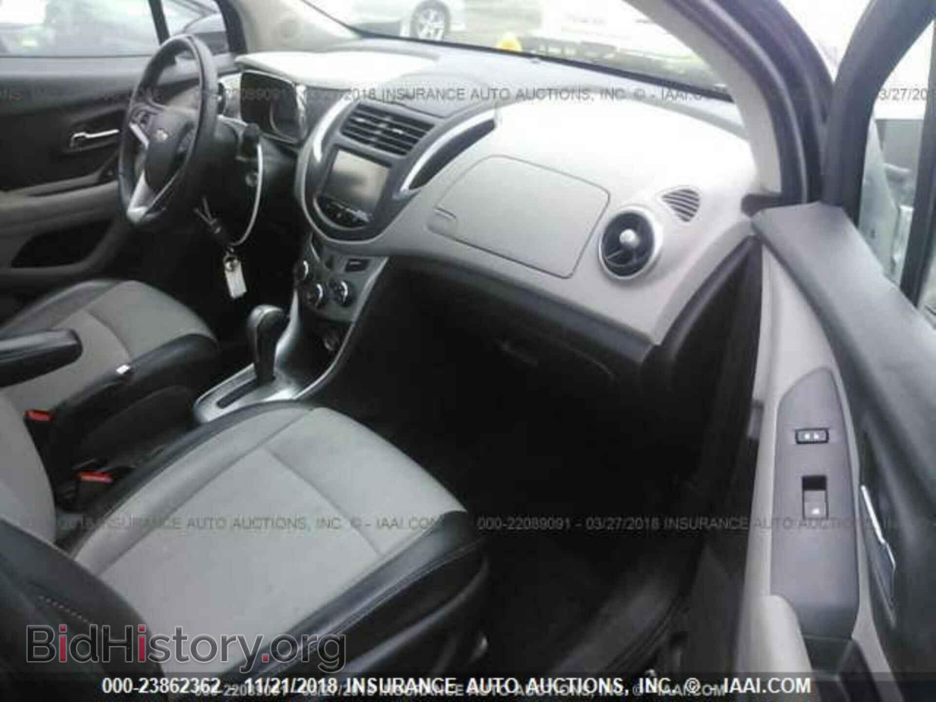 2015 CHEVROLET TRAX - VIN: 3GNCJLSB8FL252740 - Фото 5