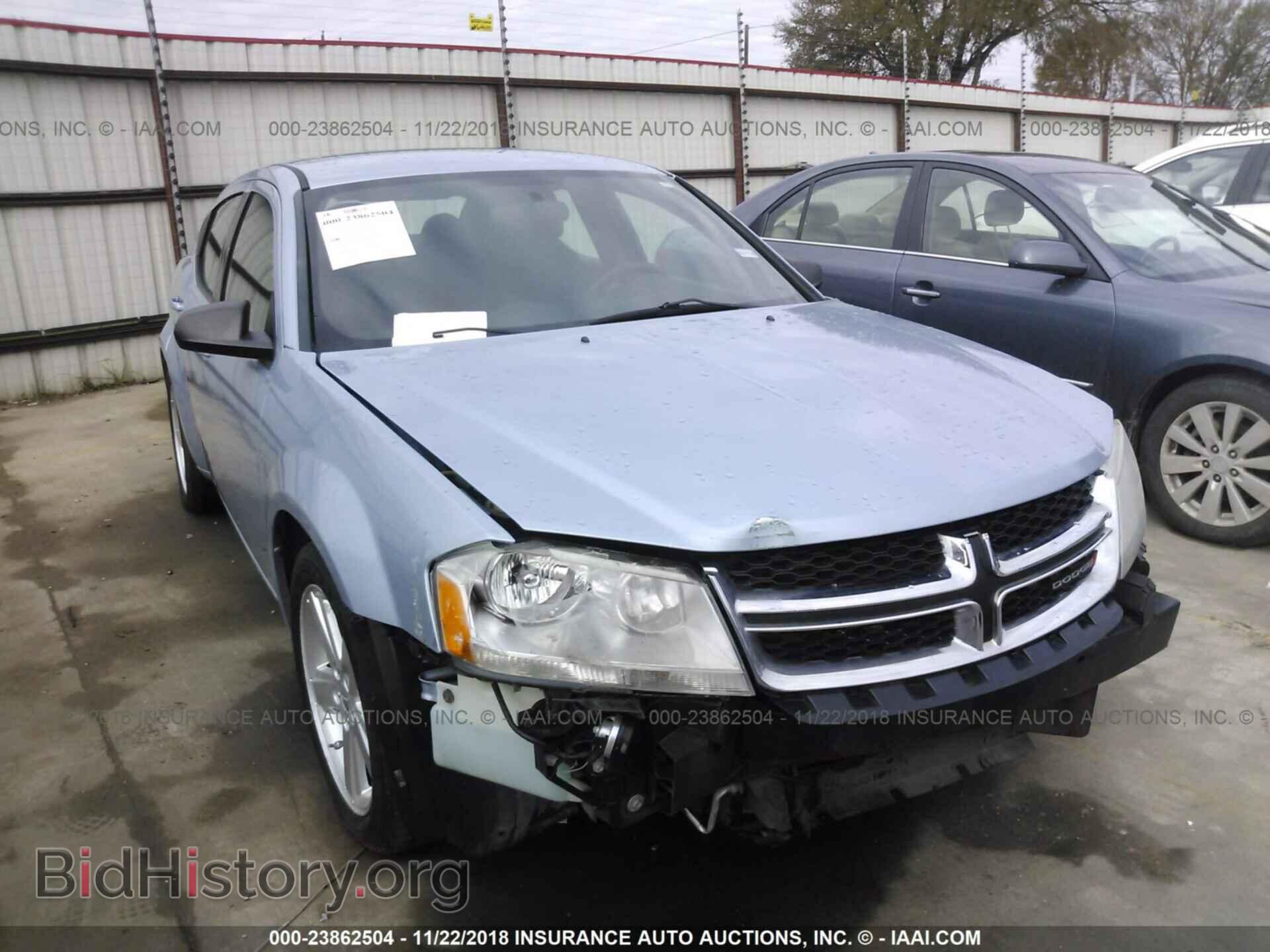 Фотография 1C3CDZAB6DN518567 - Dodge Avenger 2013