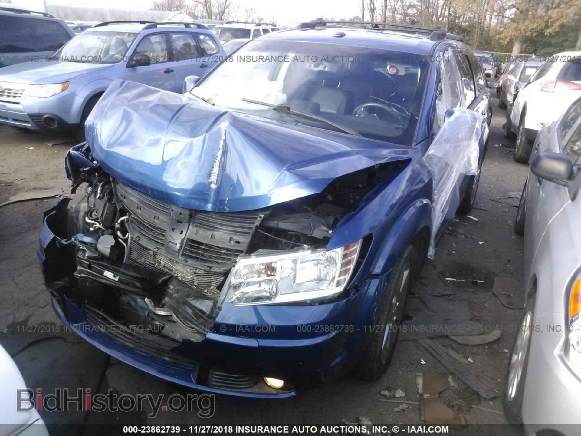 2010 DODGE JOURNEY - VIN: 3D4PH6FV0AT135743 - Фото 2