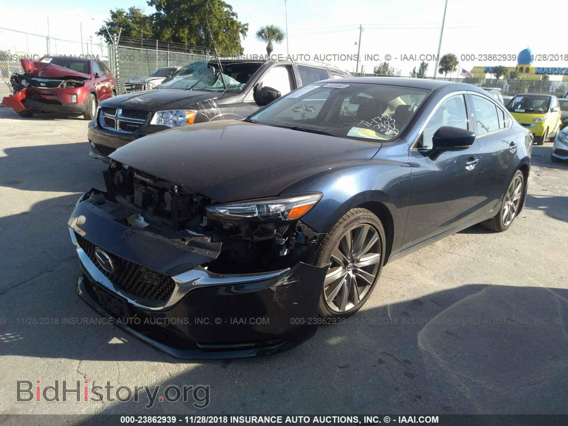 2018 Mazda 6 - VIN: JM1GL1VM3J1312803 - Фото 2