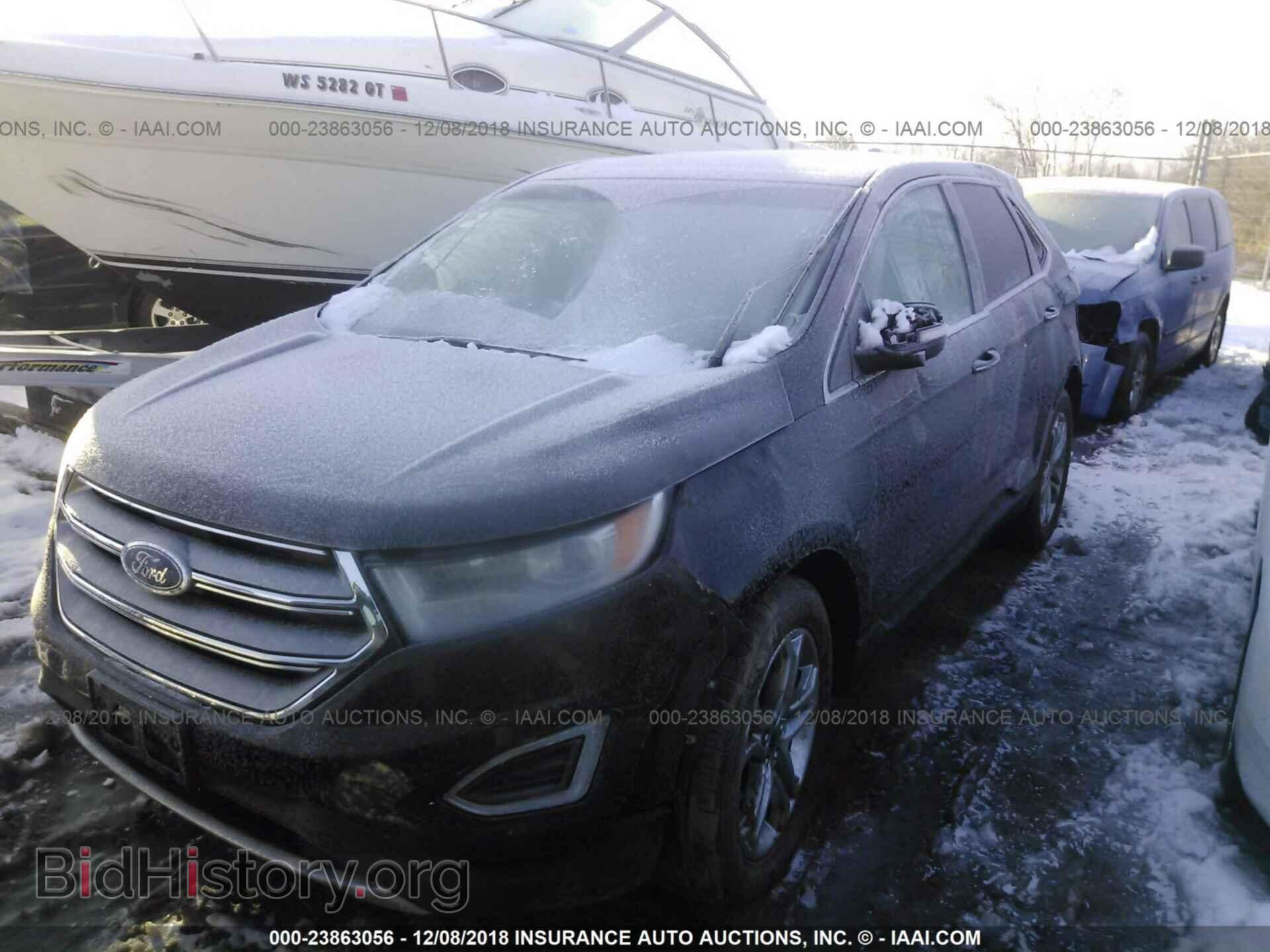 2015 FORD EDGE - VIN: 2FMTK4K99FBC30634 - Фото 2