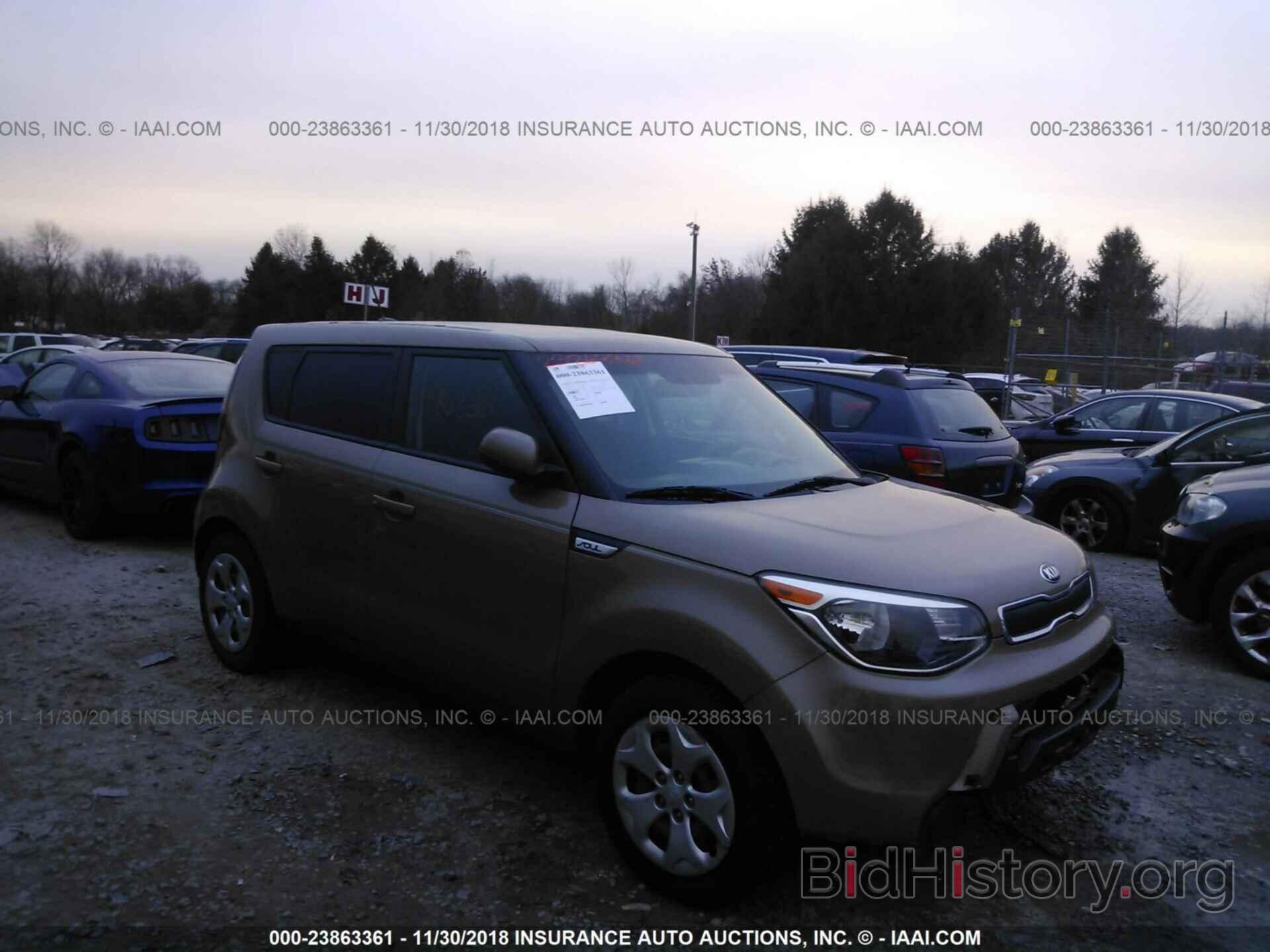 Фотография KNDJN2A22F7156378 - KIA SOUL 2015