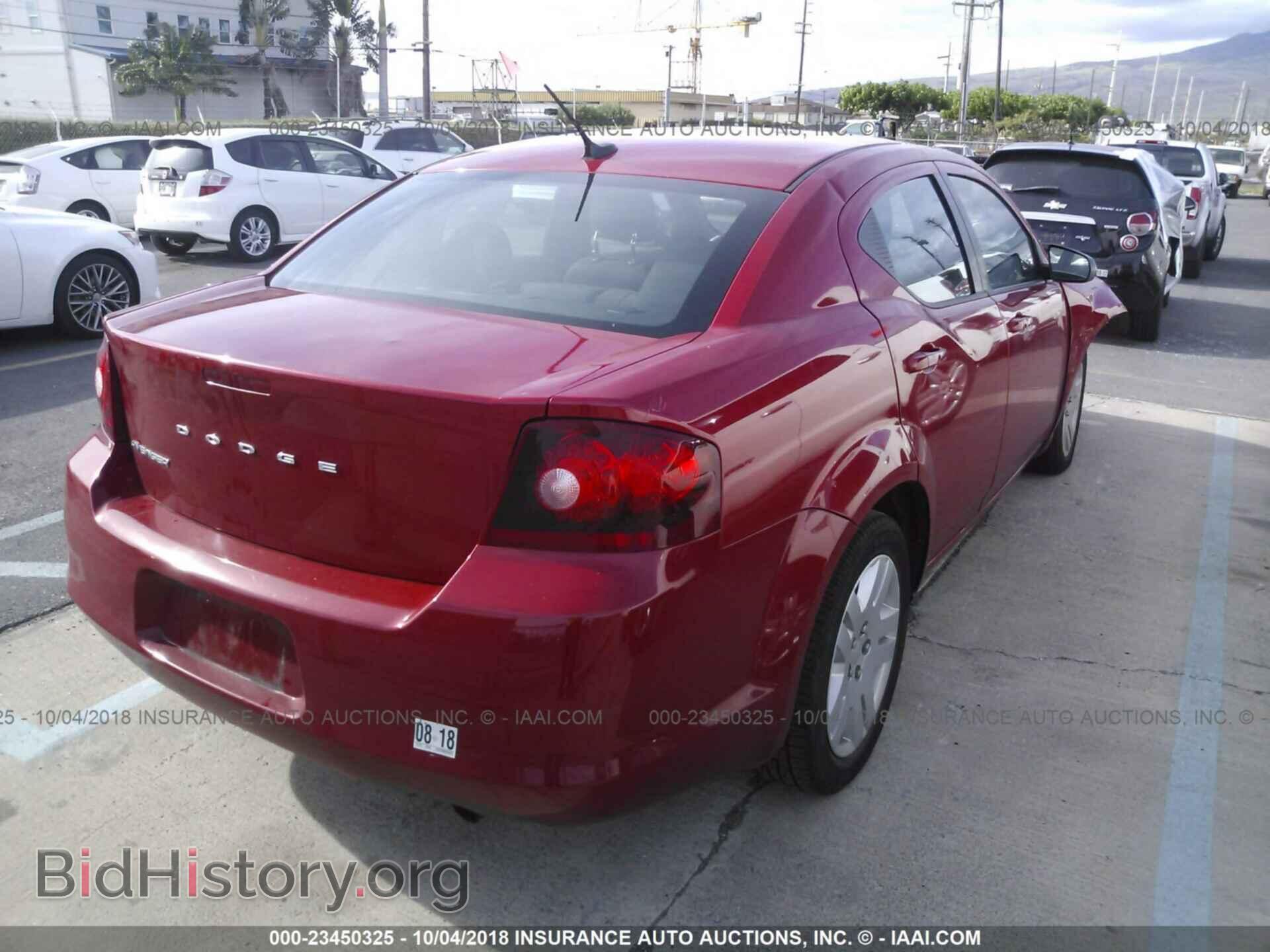 2013 DODGE AVENGER - VIN: 1C3CDZAB6DN530976 - Фото 4