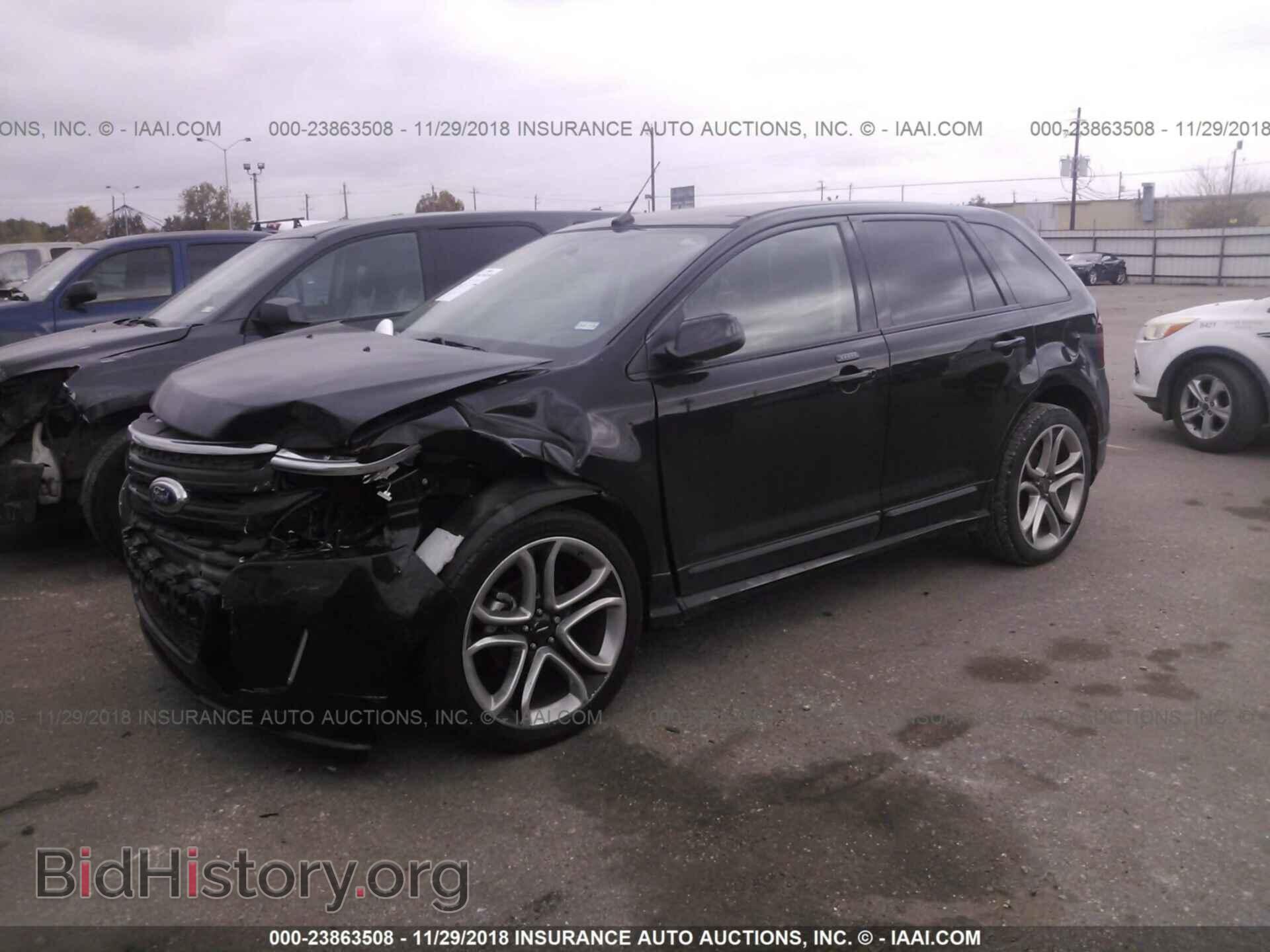 2013 FORD EDGE - VIN: 2FMDK3AK1DBE37681 - Фото 2