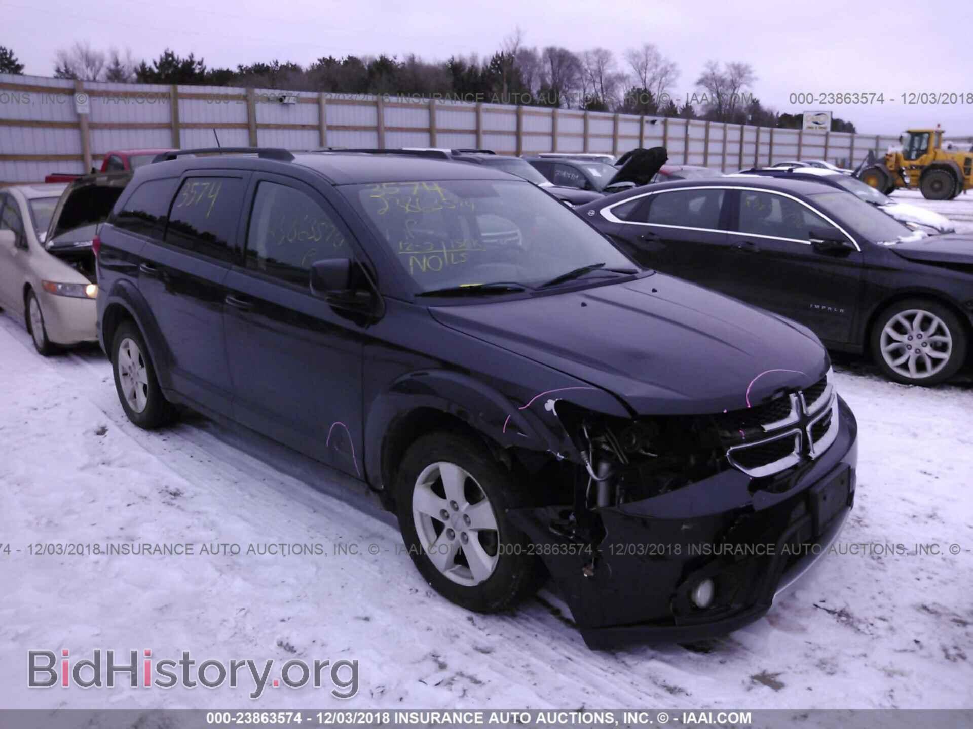 Фотография 3C4PDDBG3CT323731 - DODGE JOURNEY 2012