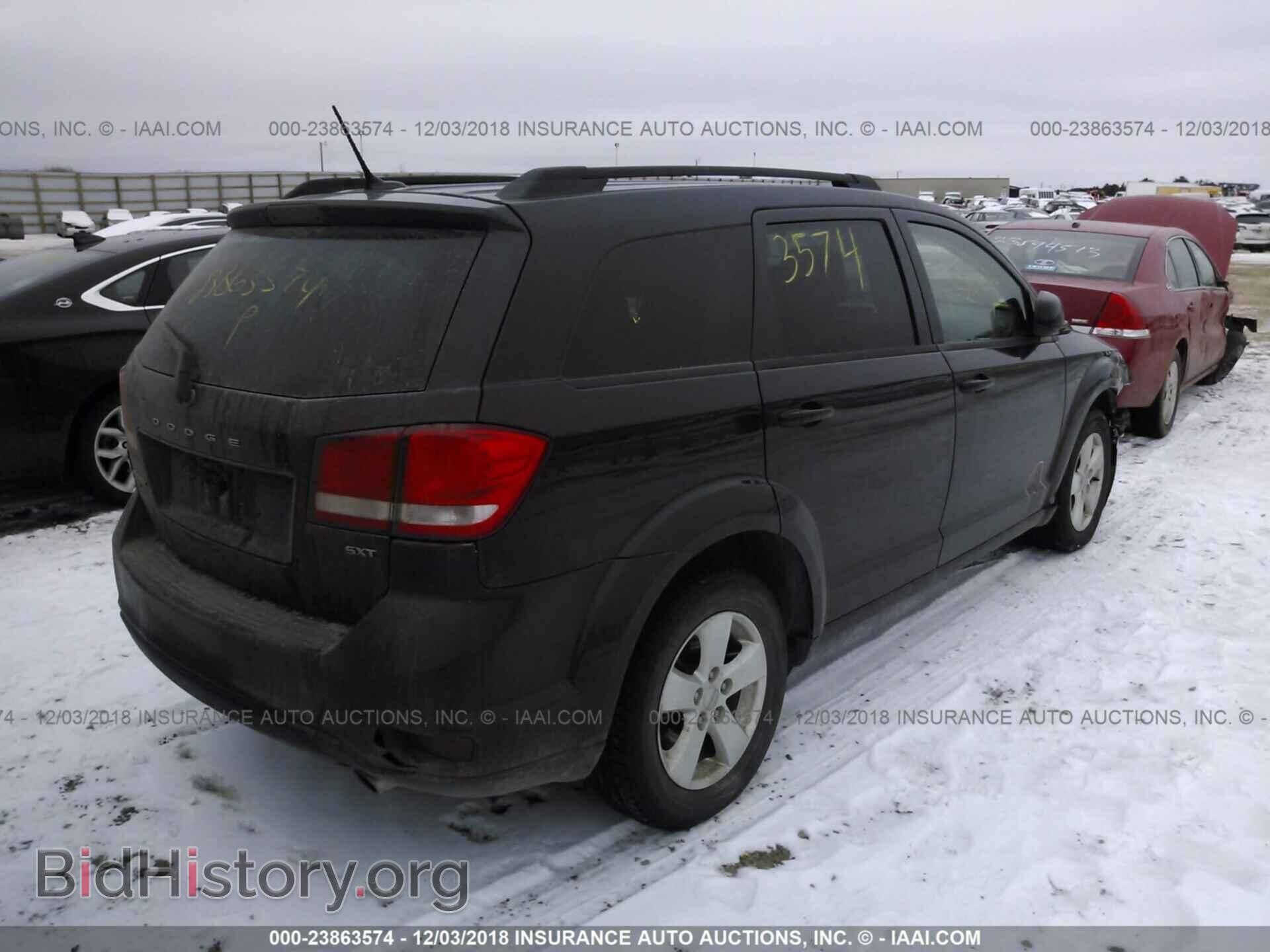 2012 DODGE JOURNEY - VIN: 3C4PDDBG3CT323731 - Фото 4