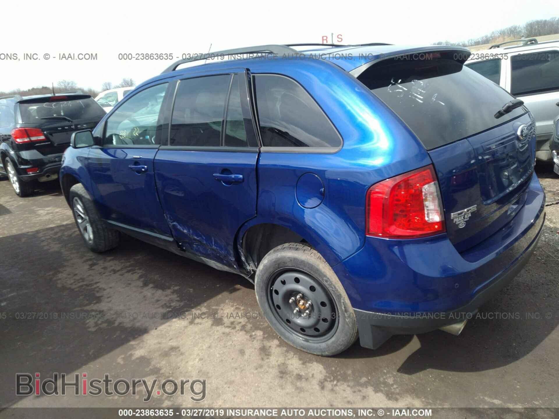 2013 FORD EDGE - VIN: 2FMDK4JCXDBA22843 - Photo 3