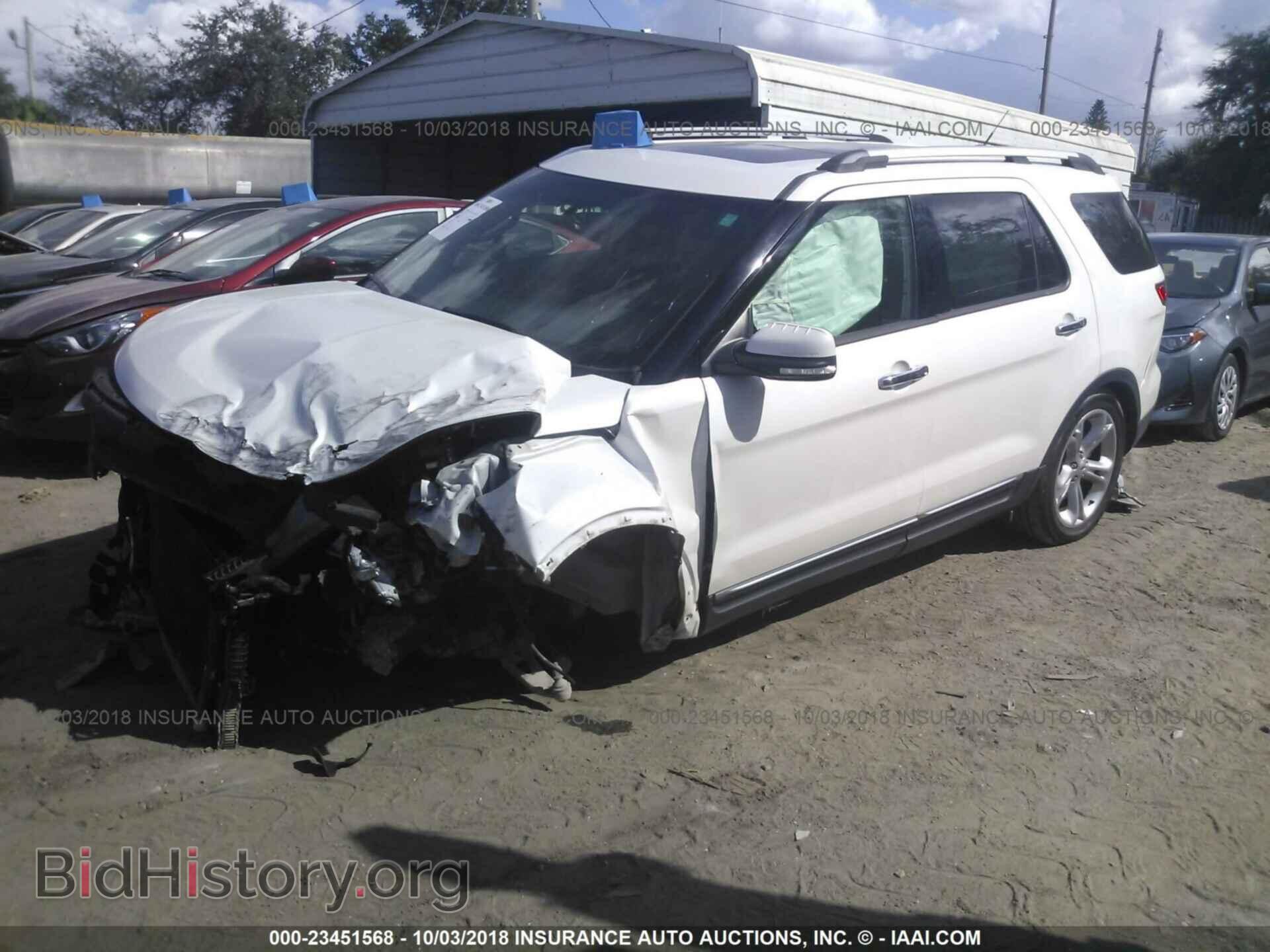 2014 FORD EXPLORER - VIN: 1FM5K7F89EGA70189 - Фото 2