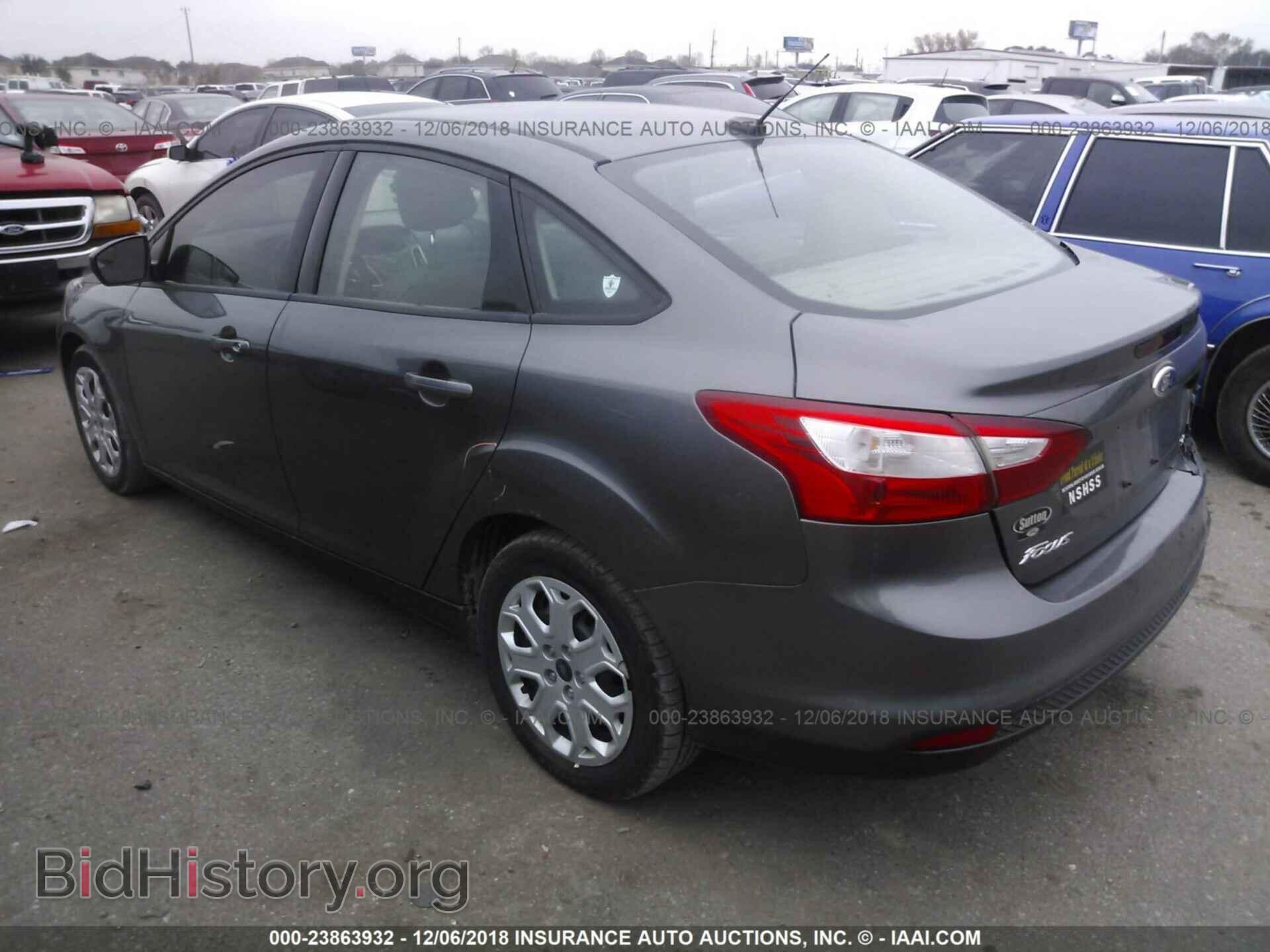 2012 FORD FOCUS - VIN: 1FAHP3F2XCL232767 - Фото 3