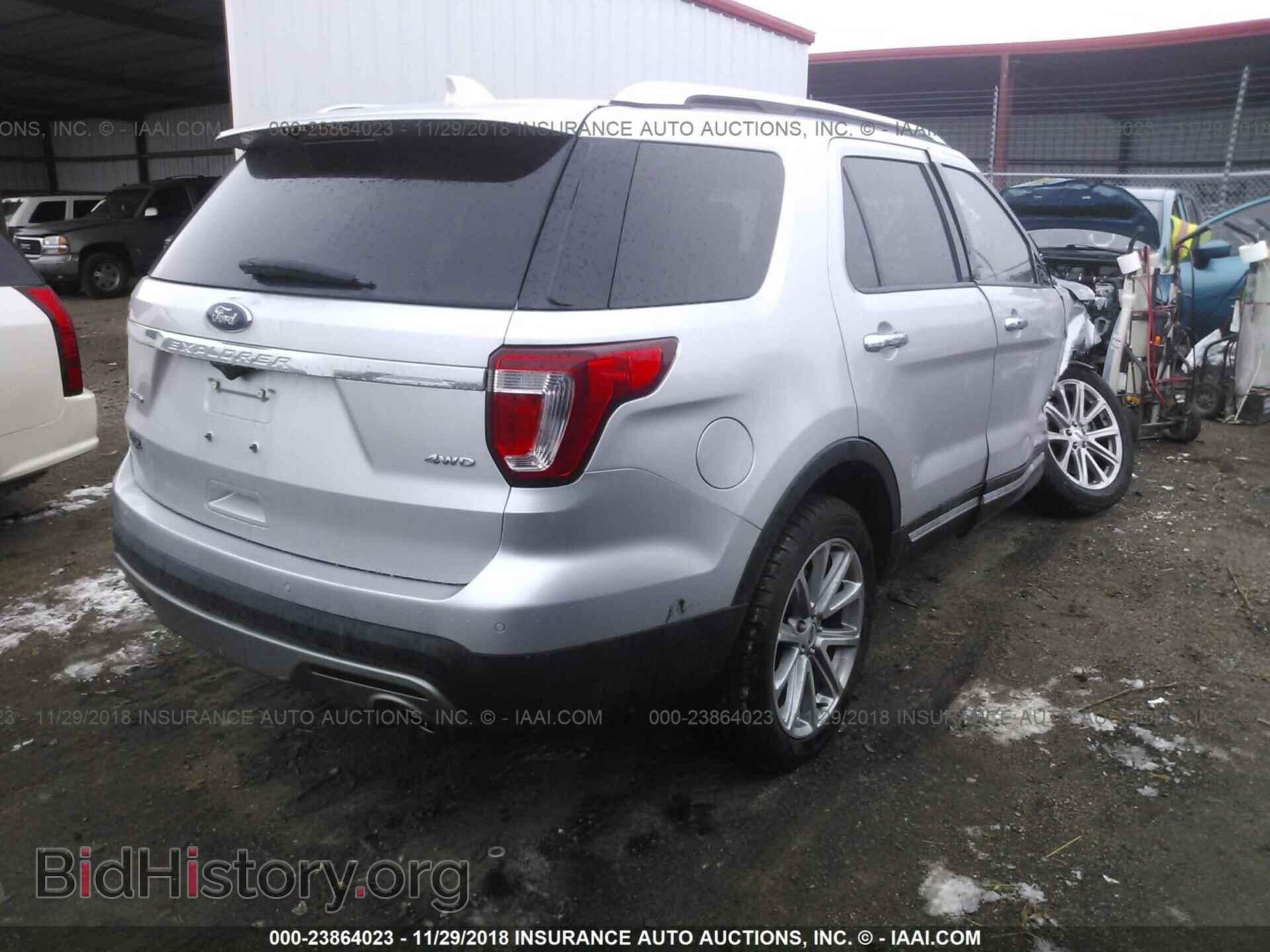 2017 FORD EXPLORER - VIN: 1FM5K8F80HGA18329 - Фото 4