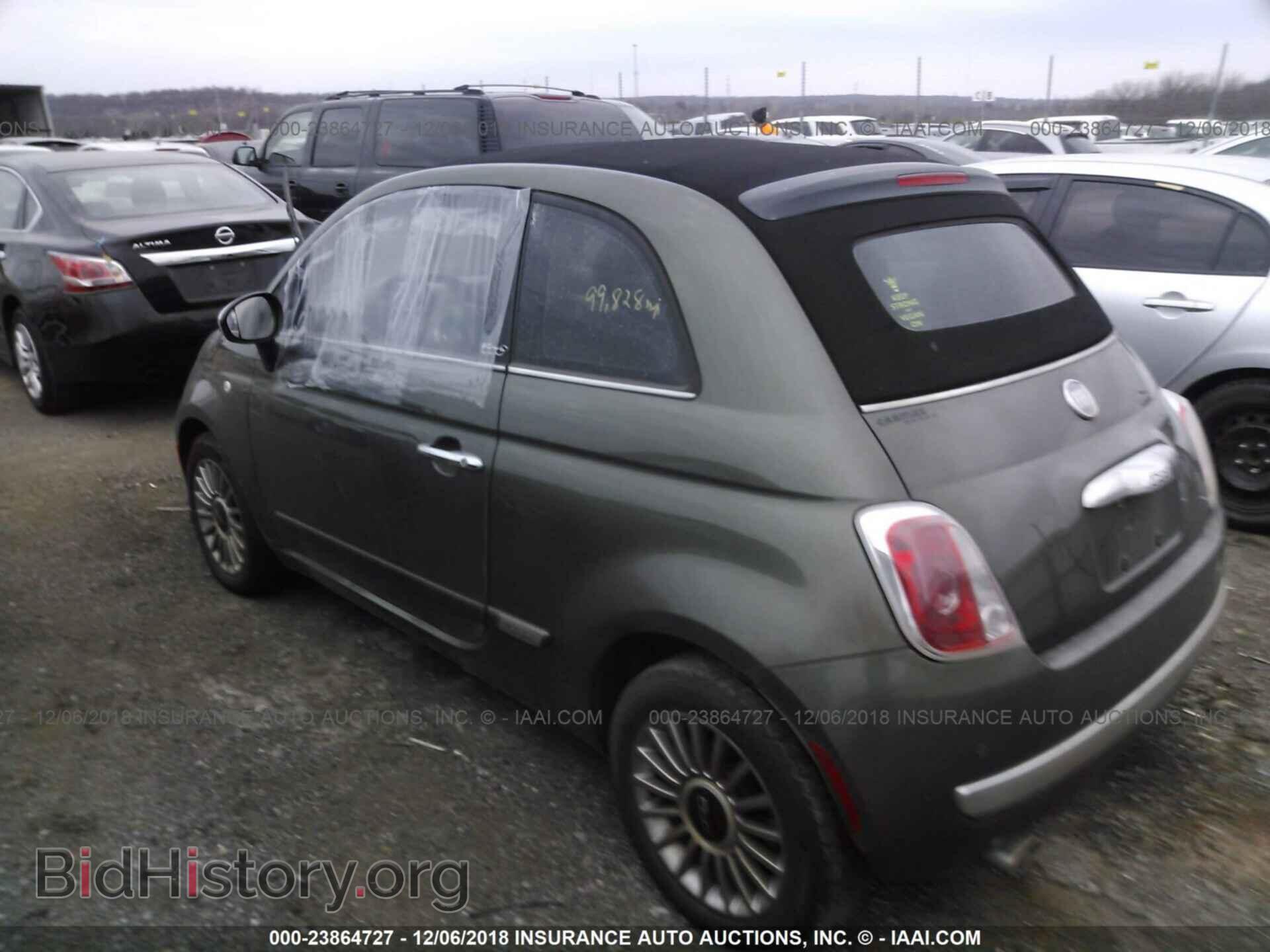 2012 FIAT 500 - VIN: 3C3CFFER5CT164880 - Фото 3