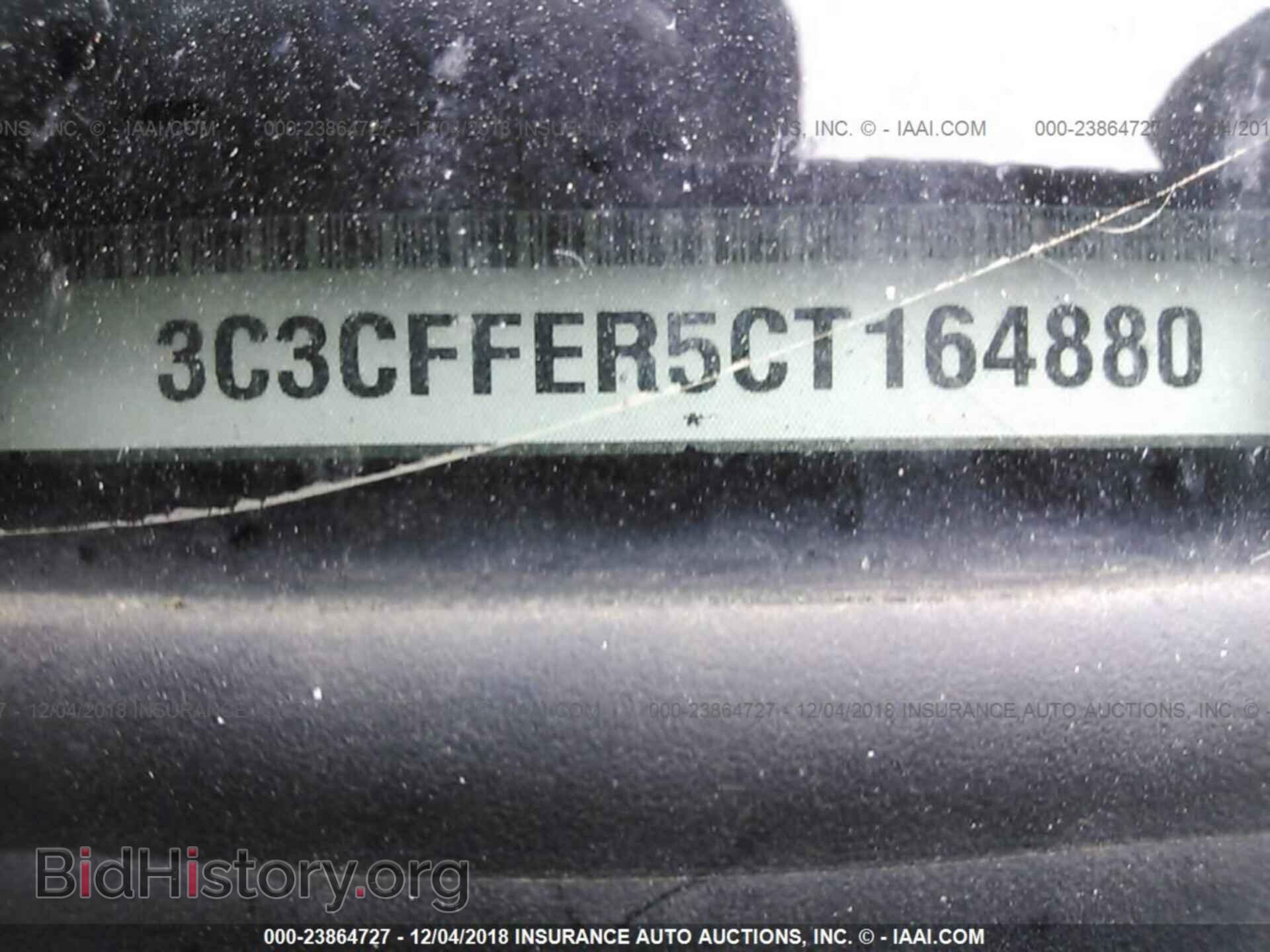 2012 FIAT 500 - VIN: 3C3CFFER5CT164880 - Фото 9