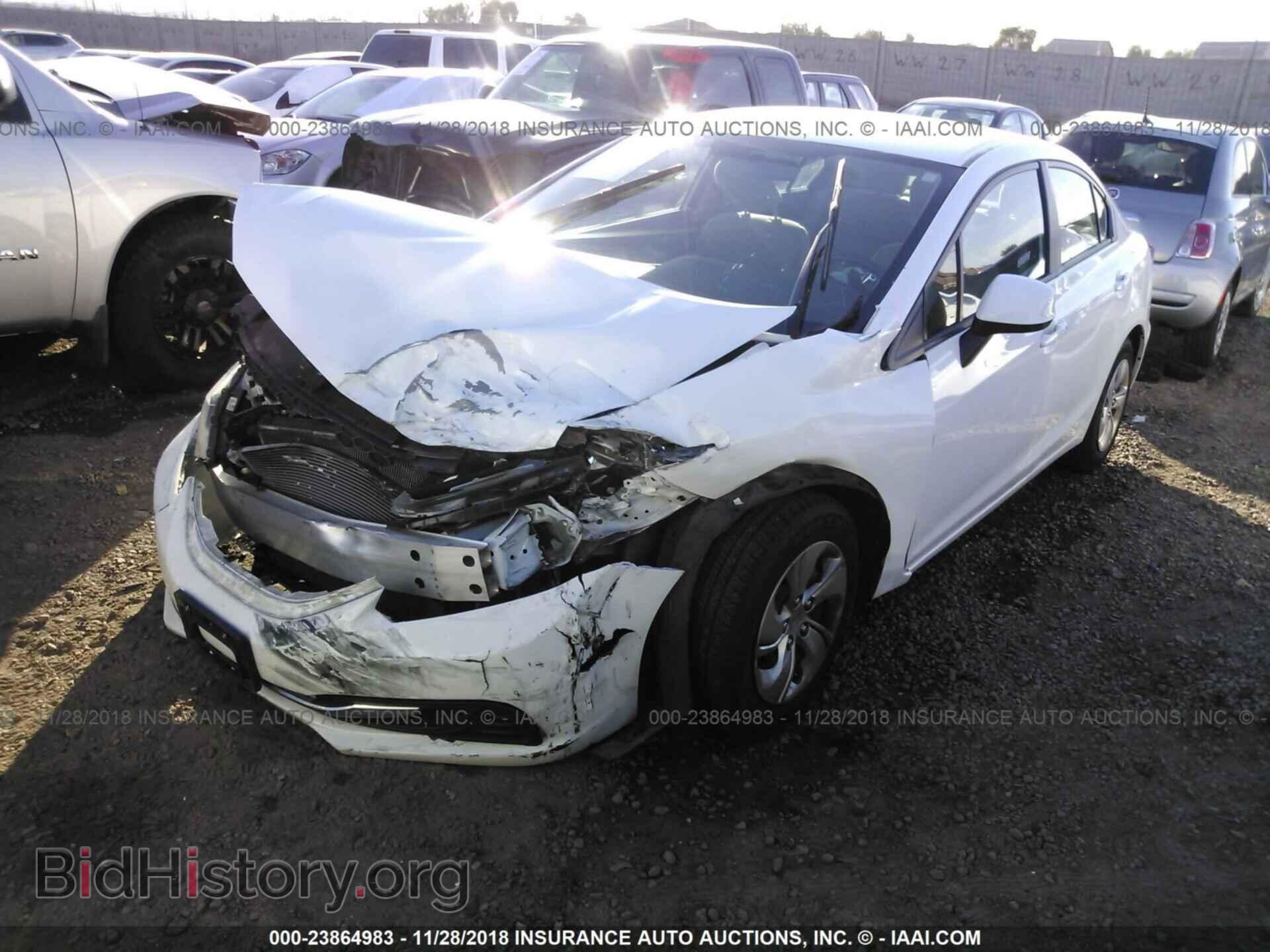2013 HONDA CIVIC - VIN: 19XFB2E55DE058607 - Photo 2