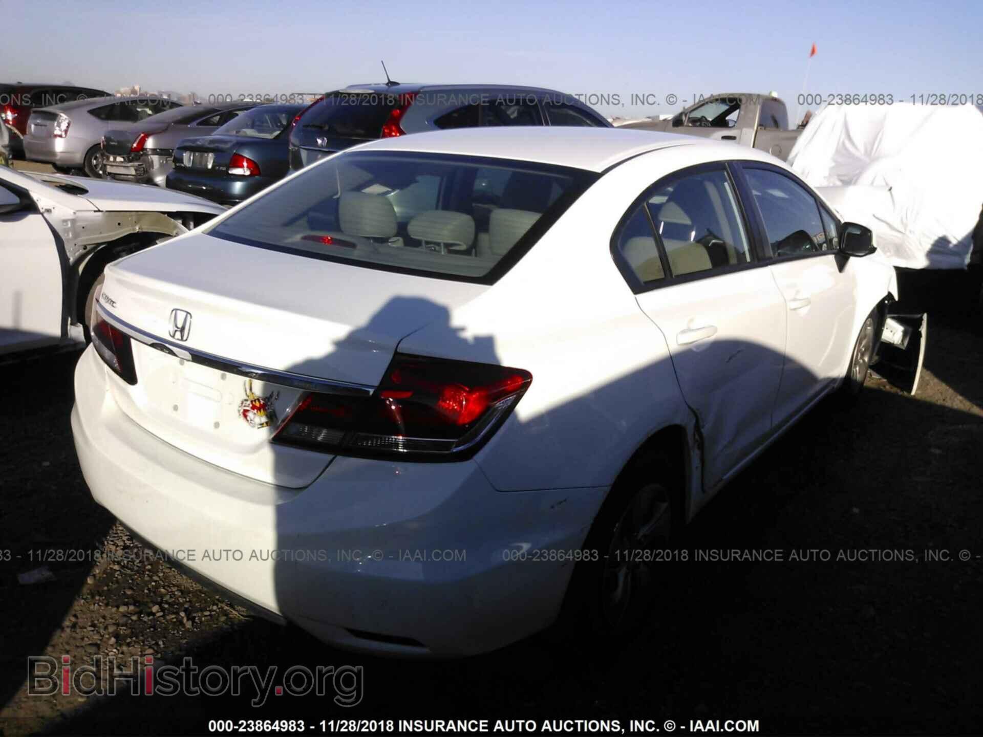 2013 HONDA CIVIC - VIN: 19XFB2E55DE058607 - Photo 4