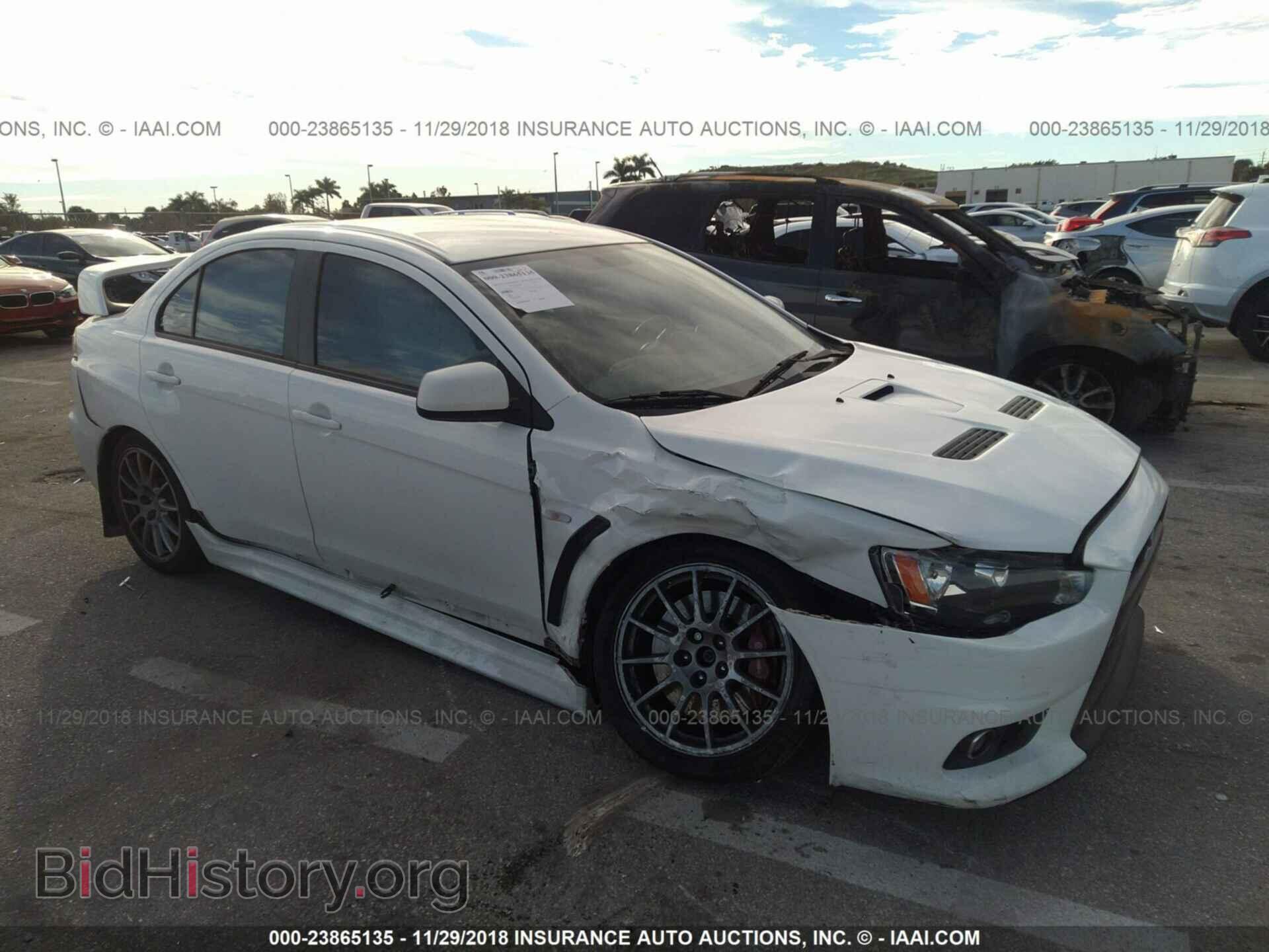 Photo JA32W8FV8CU009436 - MITSUBISHI LANCER 2012