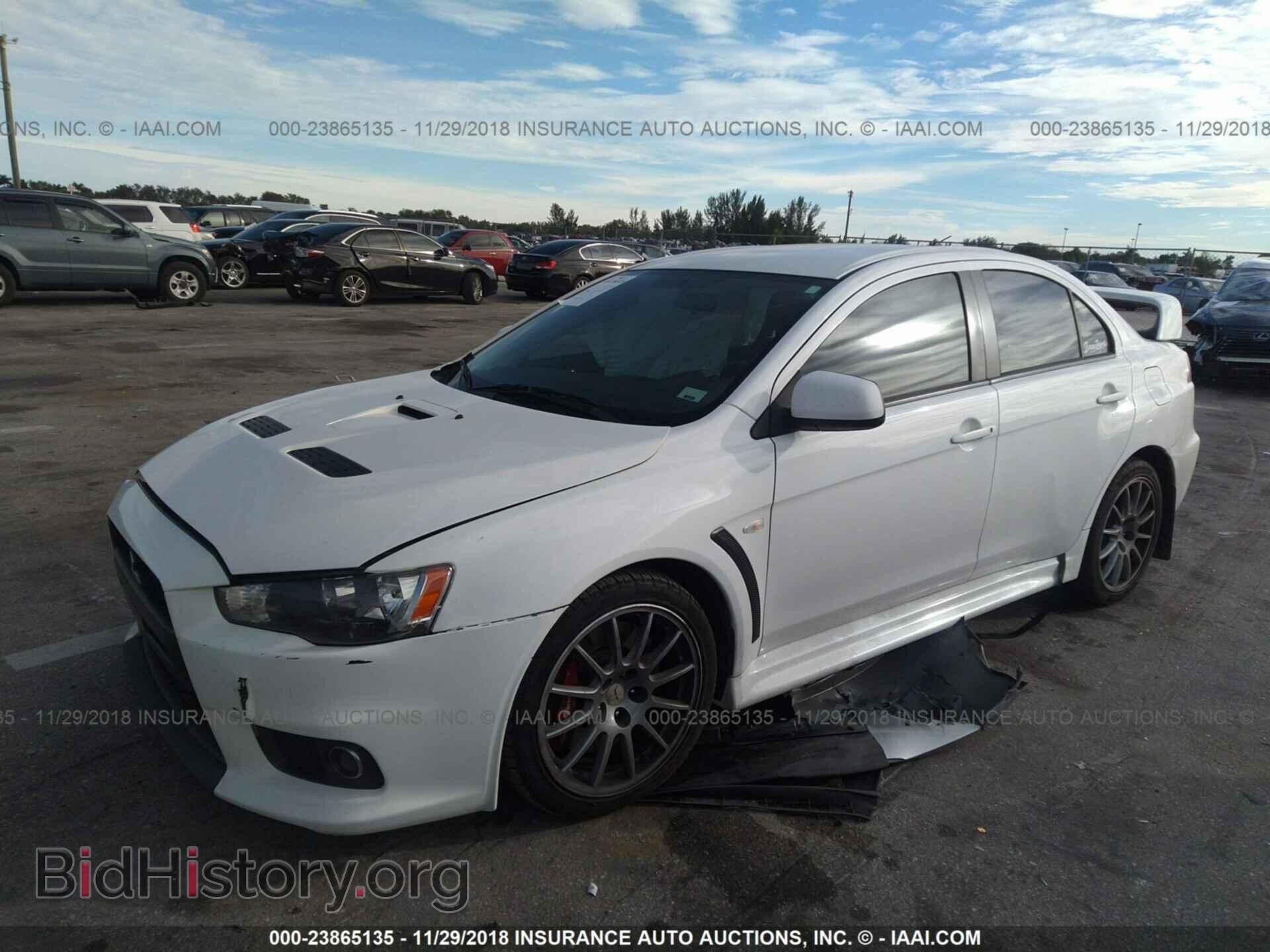 2012 MITSUBISHI LANCER - VIN: JA32W8FV8CU009436 - Фото 2