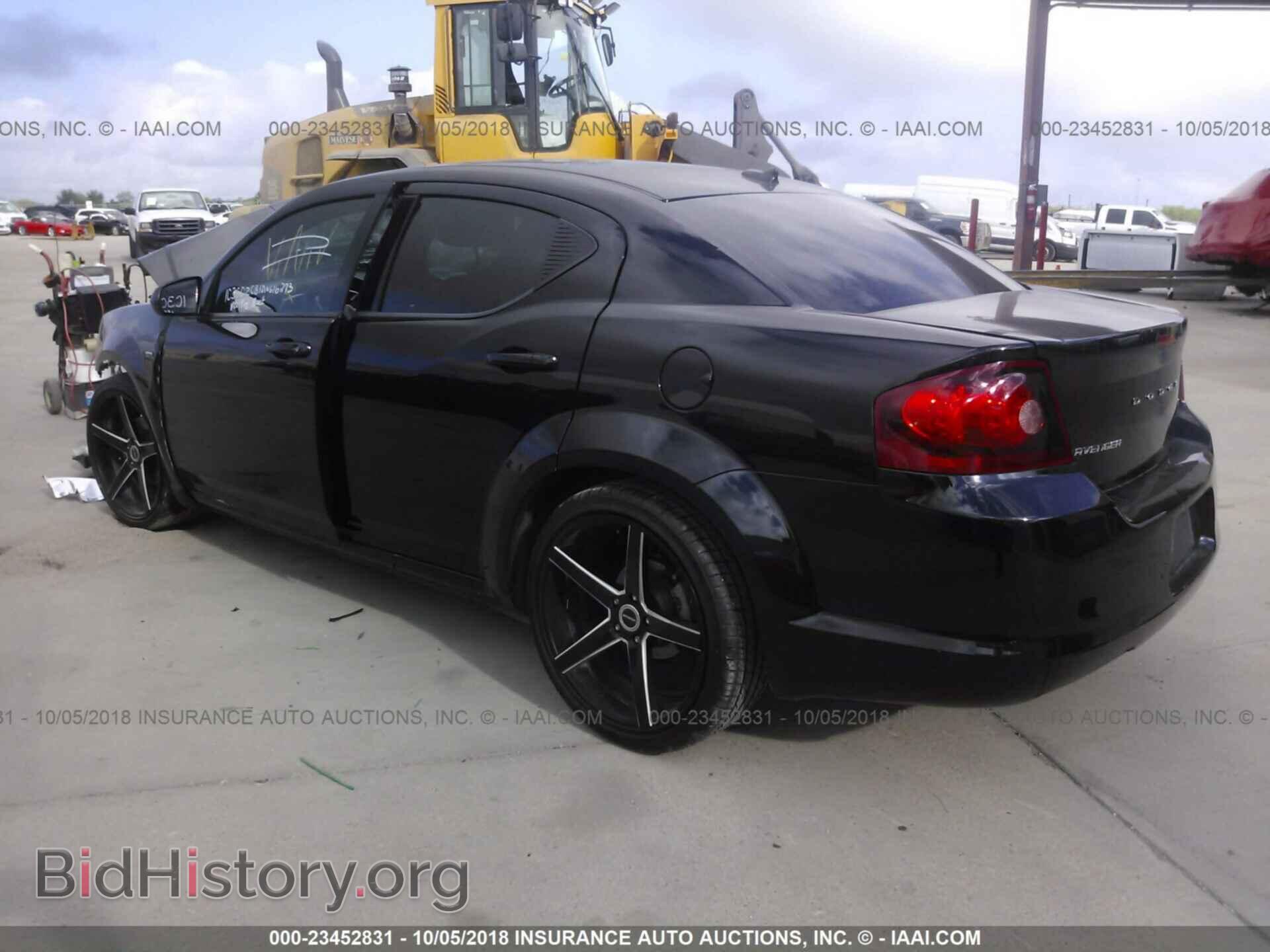 2013 DODGE AVENGER - VIN: 1C3CDZCB1DN616273 - Фото 3