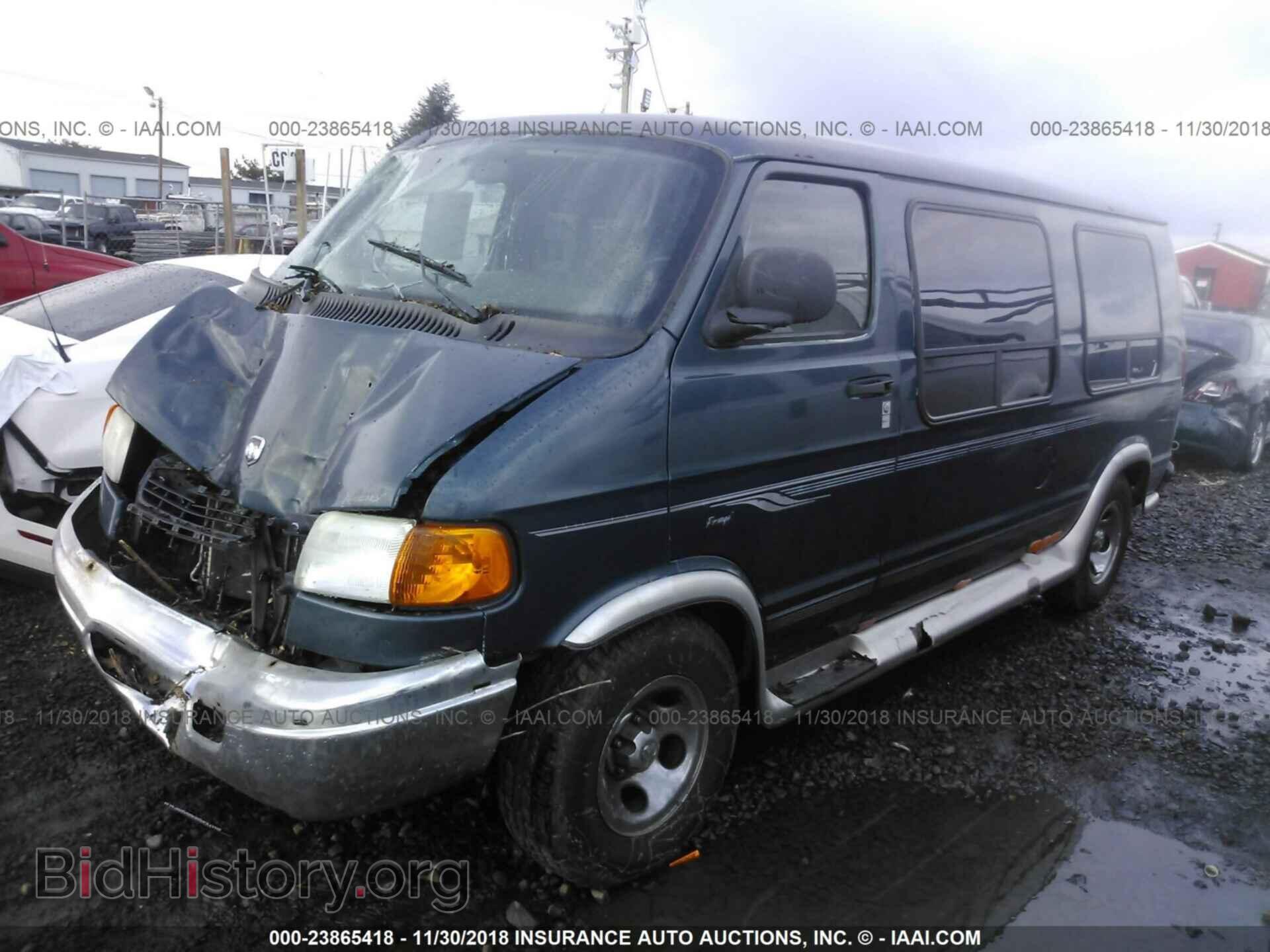 2002 DODGE RAM VAN - VIN: 2B6HB11Y52K143510 - Фото 2