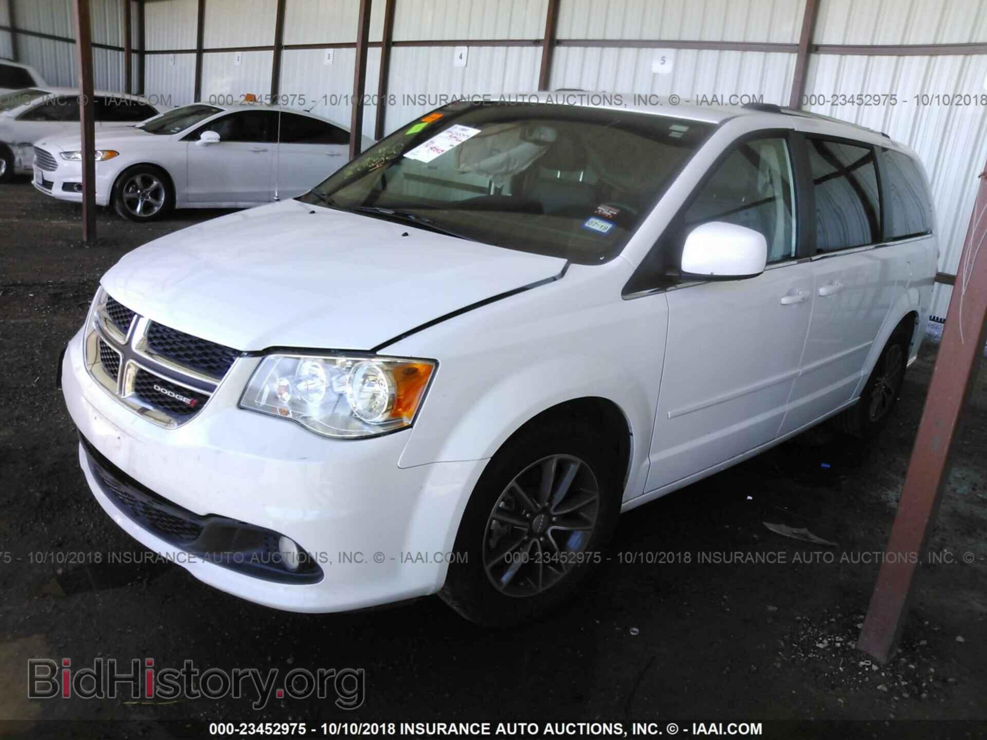 2017 DODGE GRAND CARAVAN - VIN: 2C4RDGCG7HR557468 - Фото 2