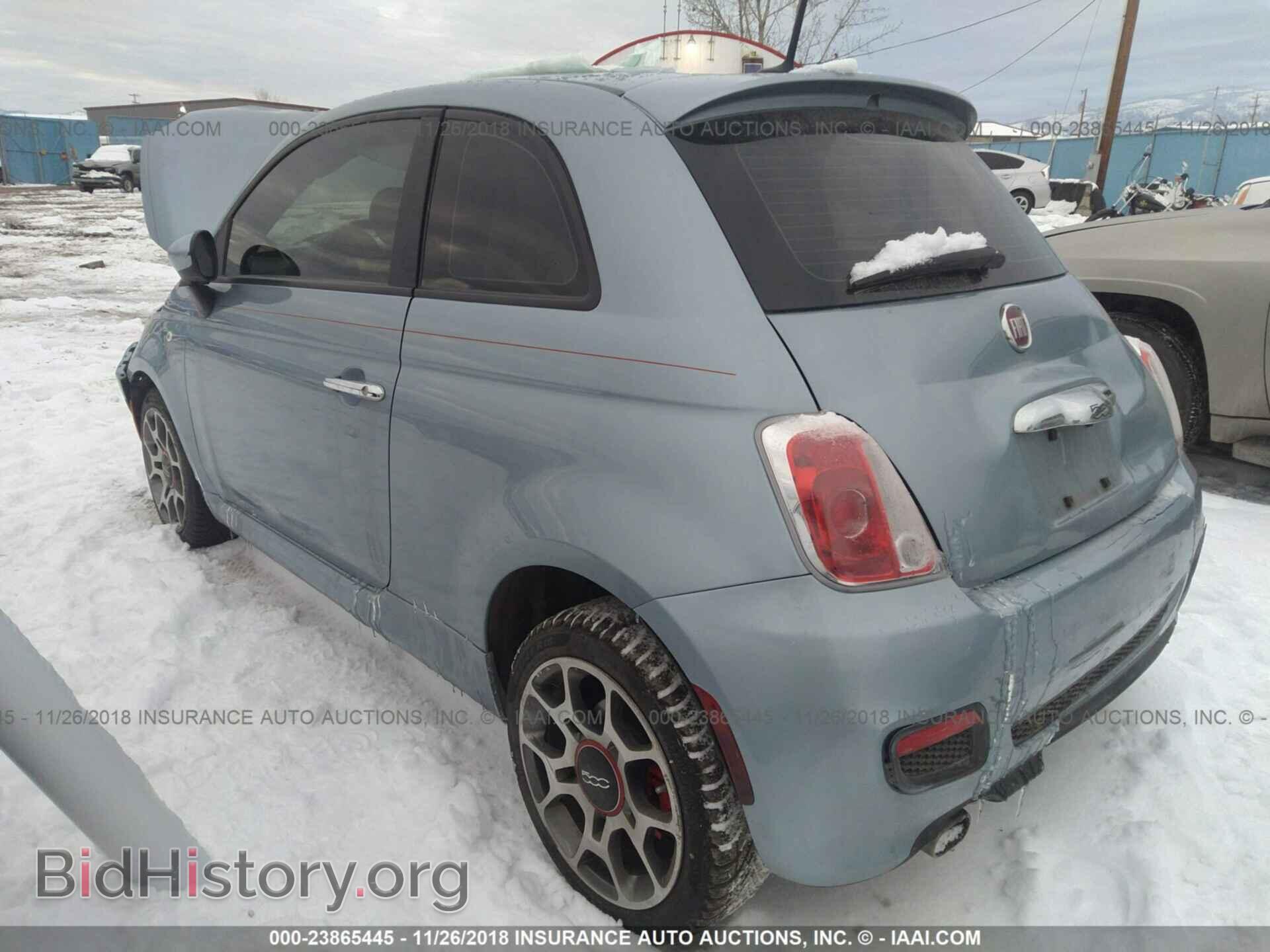 2013 FIAT 500 - VIN: 3C3CFFBR6DT562959 - Фото 3
