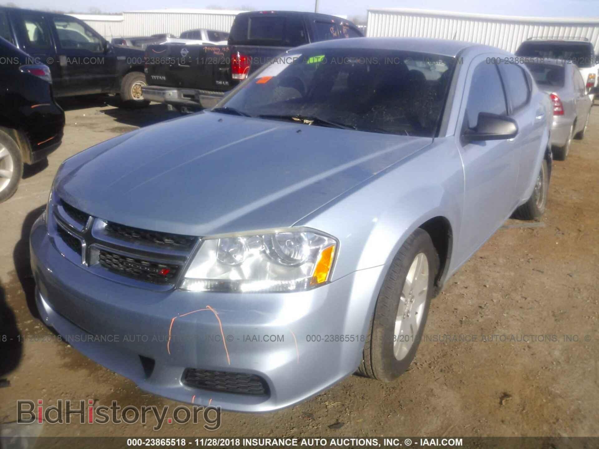 2013 DODGE AVENGER - VIN: 1C3CDZAB4DN540955 - Фото 2