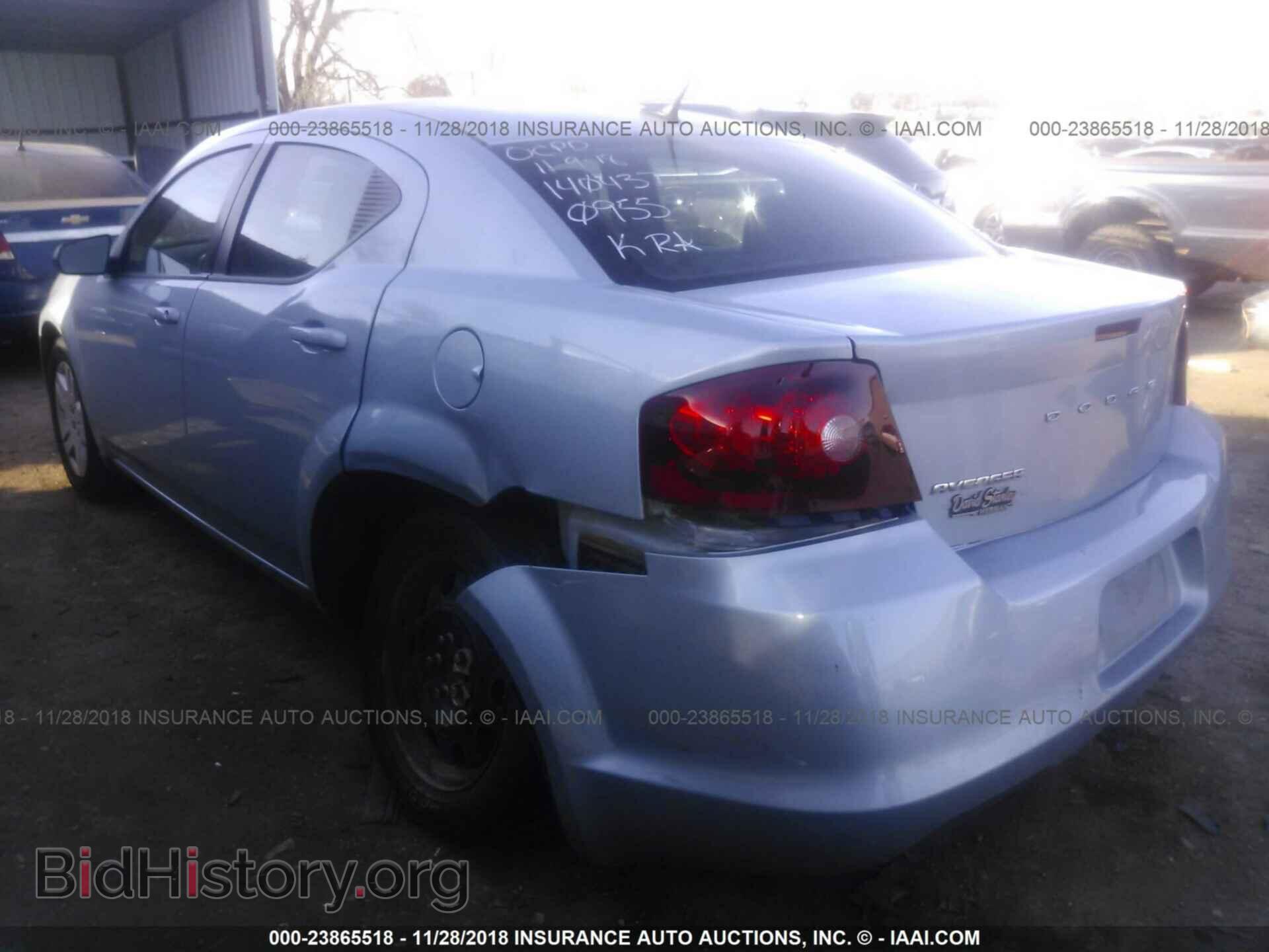 2013 DODGE AVENGER - VIN: 1C3CDZAB4DN540955 - Фото 3