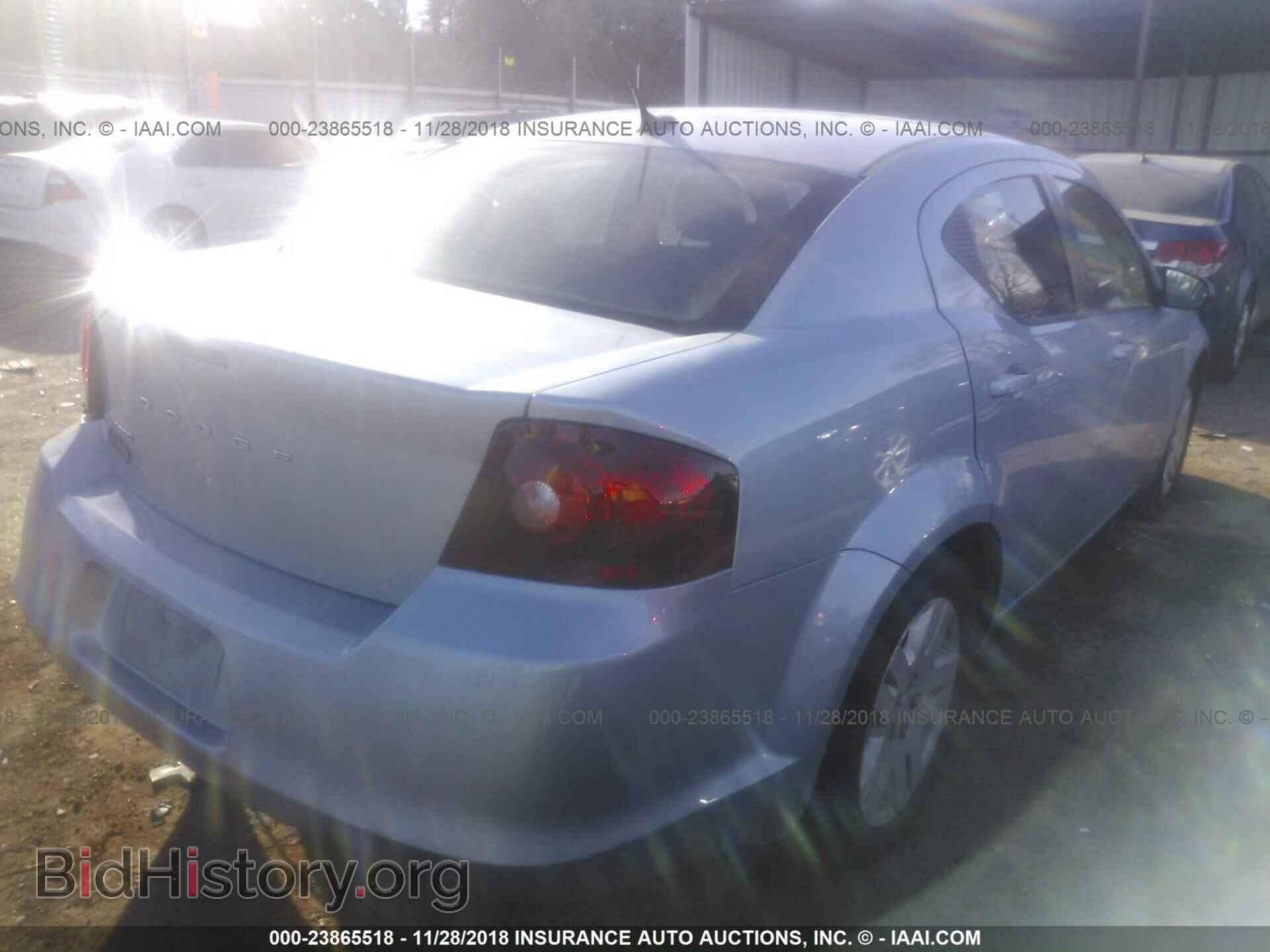 2013 DODGE AVENGER - VIN: 1C3CDZAB4DN540955 - Фото 4